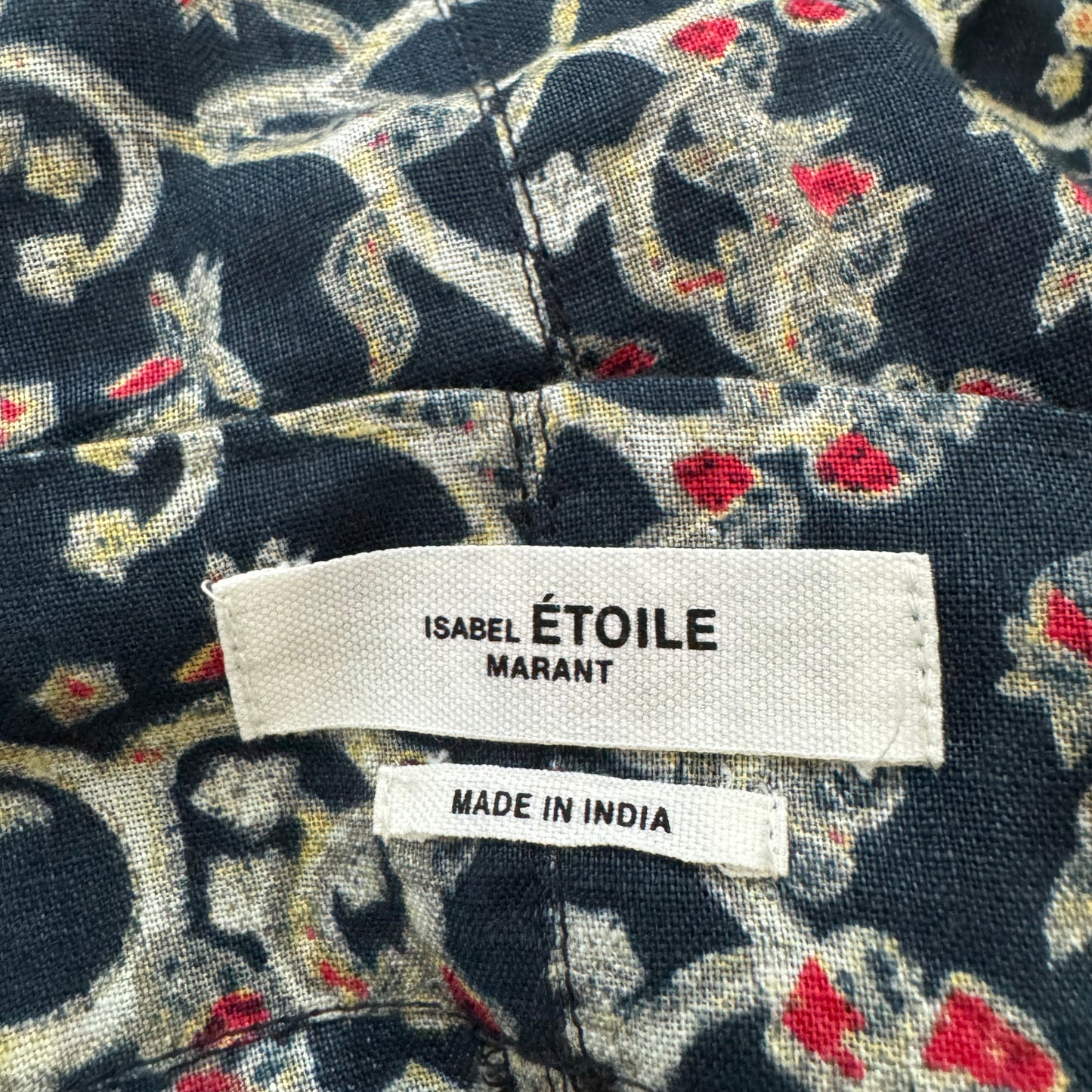 Jupe portefeuille imprimée Isabel Marant Etoile "Tempster", taille 38 (taille 4)