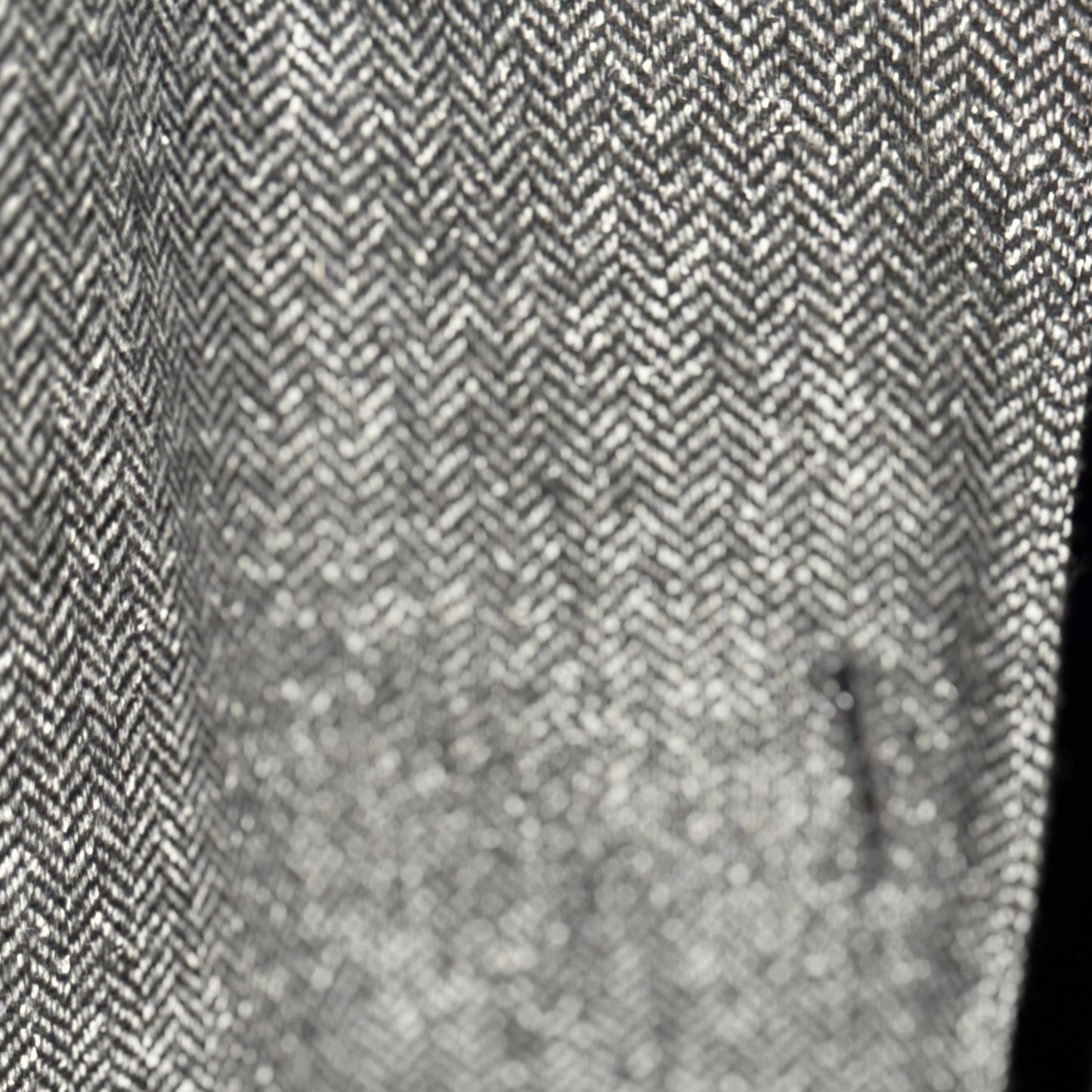 Isabel Marant Grey Herringbone Tweed Wool Blazer, size 34 (fits 0/2)