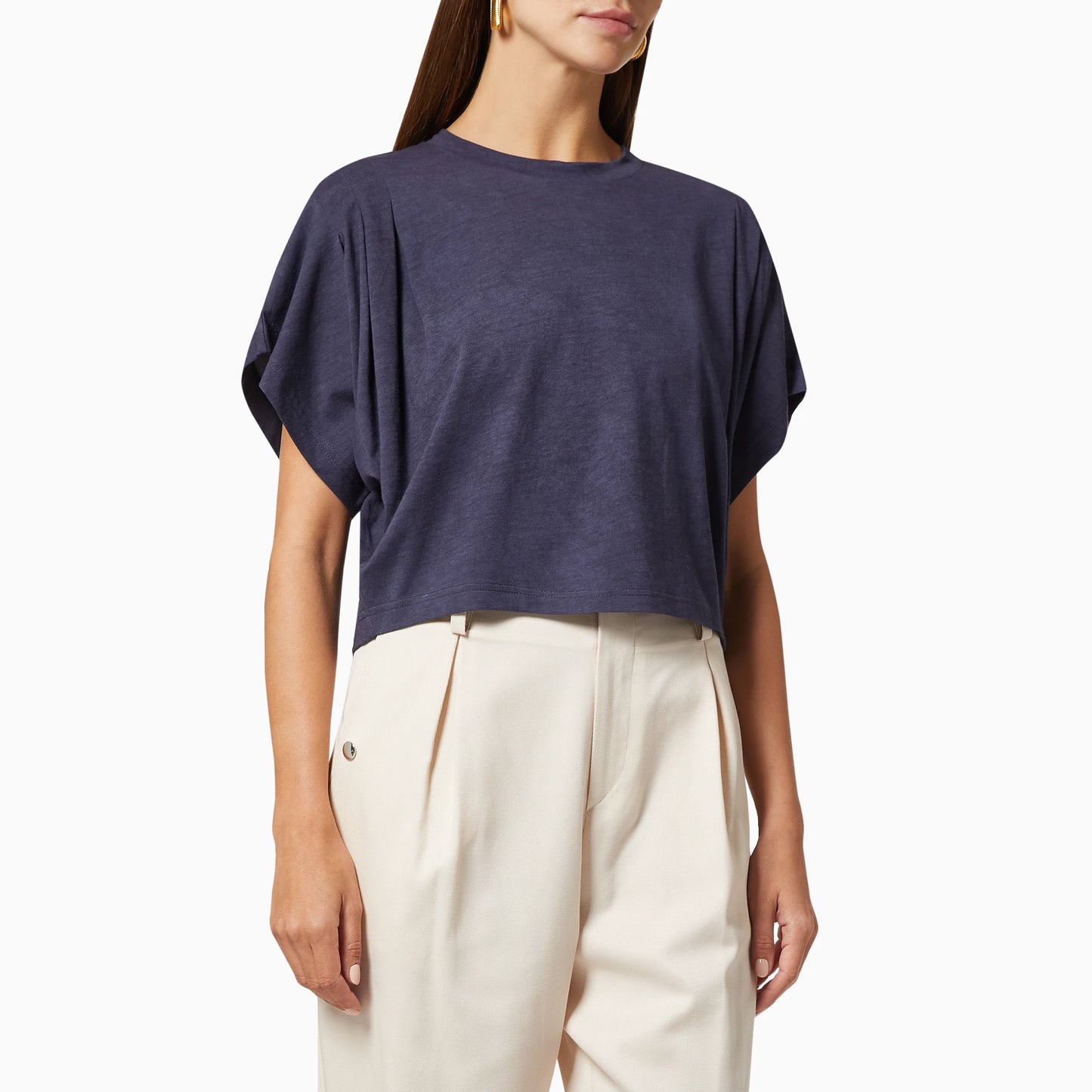 Isabel Marant "Zinalia" Tee Shirt in Dark Blue, size XS