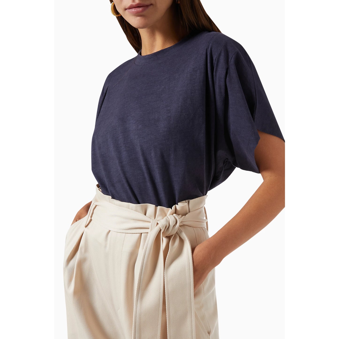 Isabel Marant "Zinalia" Tee Shirt in Dark Blue, size XS