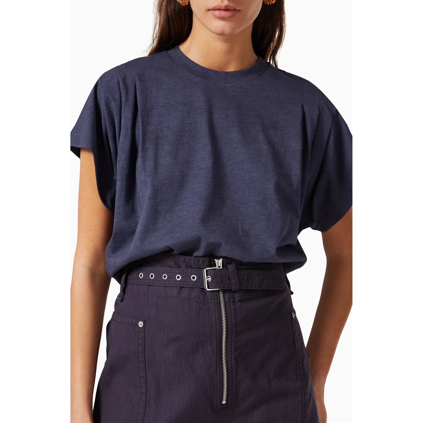 Isabel Marant "Zinalia" Tee Shirt in Dark Blue, size XS