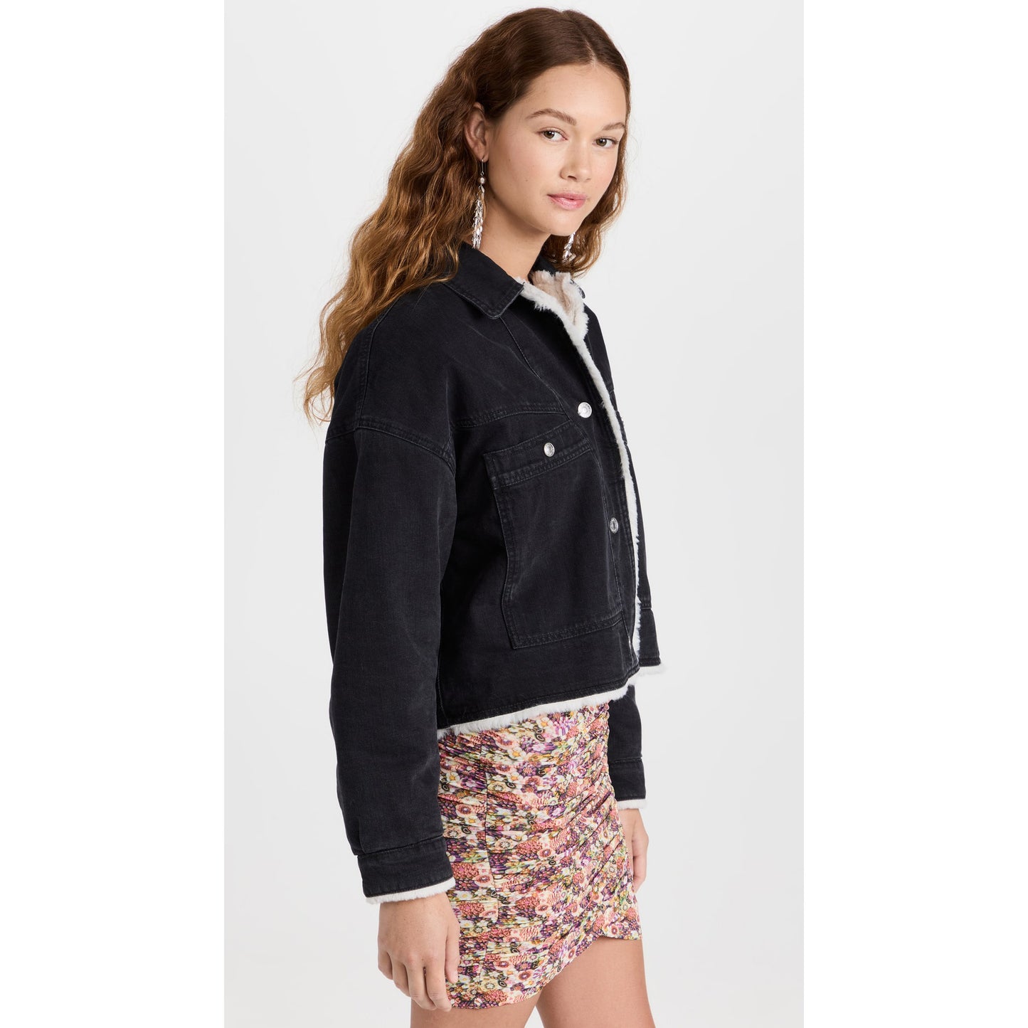 Isabel Marant Etoile "Paoleta" Jacket in Black, size 36 (size small)