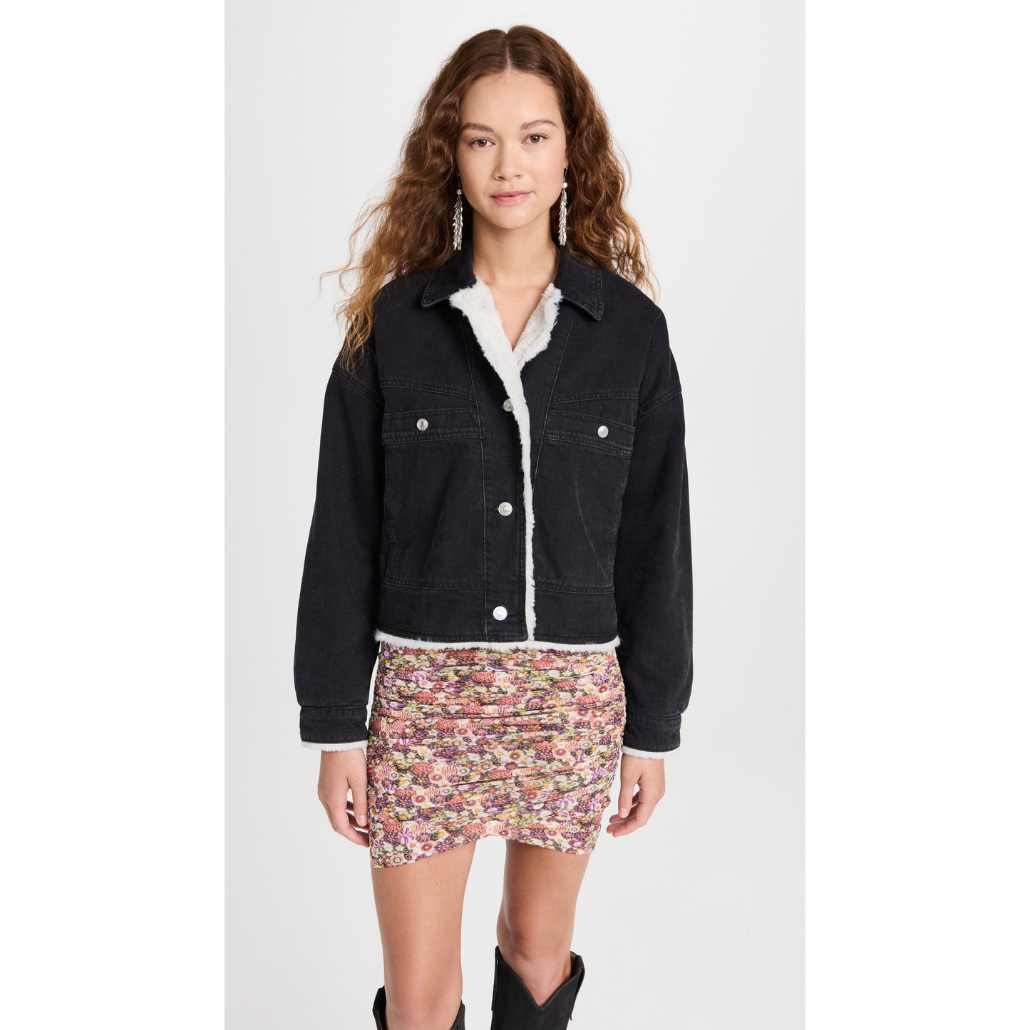 Isabel Marant Etoile "Paoleta" Jacket in Black, size 36 (size small)