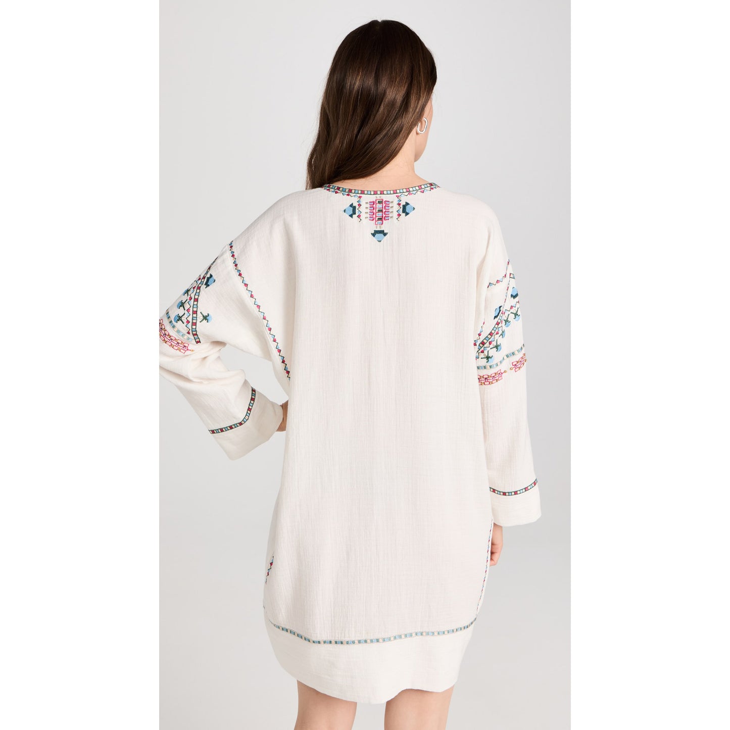 Isabel Marant "Chemsi" Embroidered Dress, size 42 (fits L-XL)