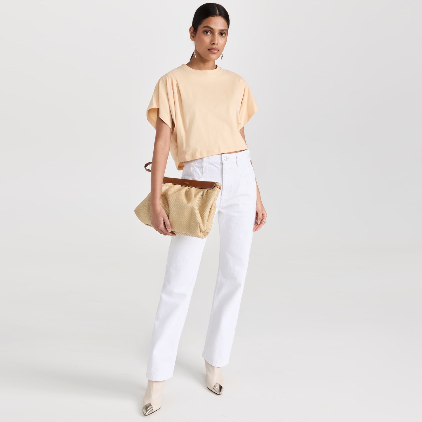 Isabel Marant "Nadege" Jeans in White, size 34