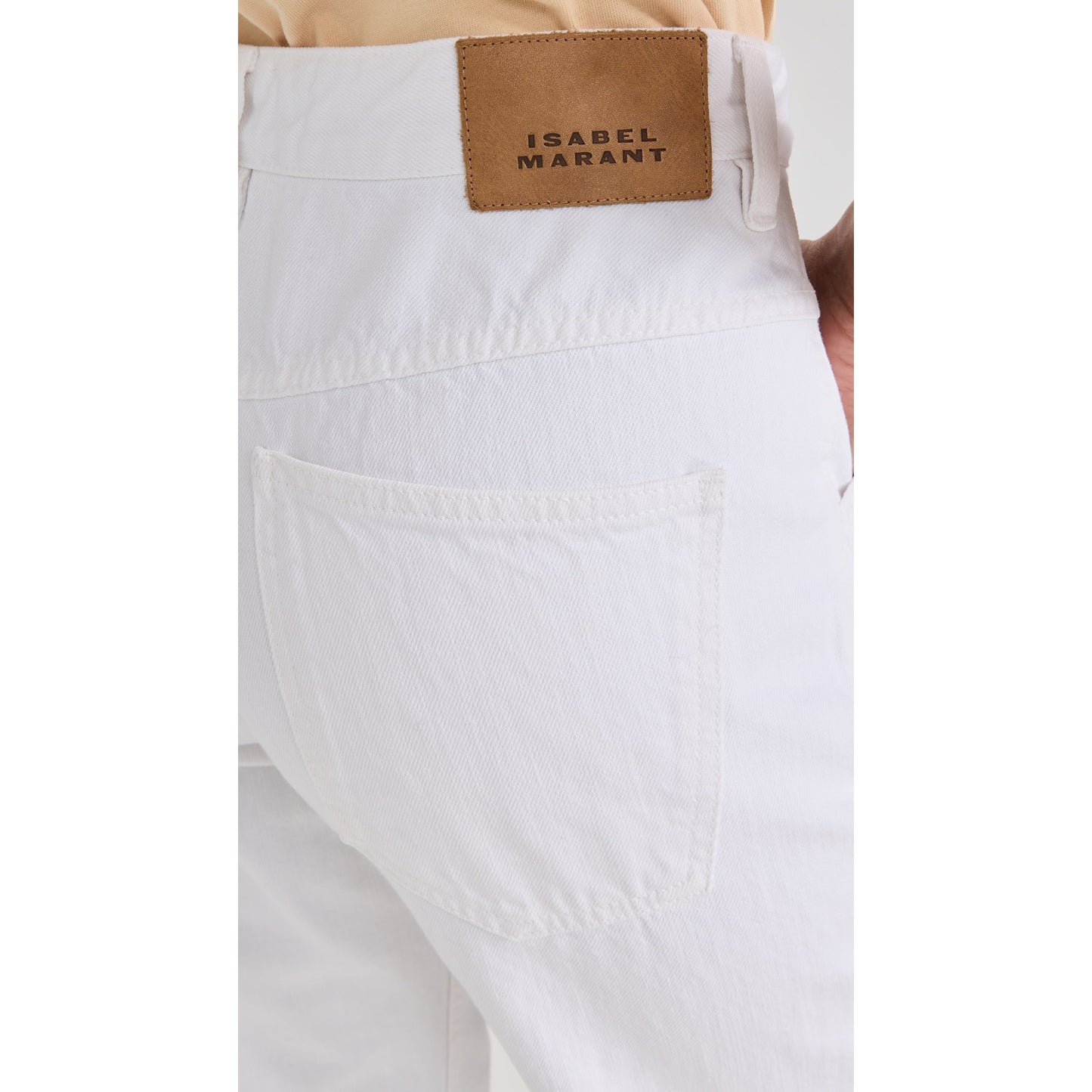 Isabel Marant "Nadege" Jeans in White, size 34