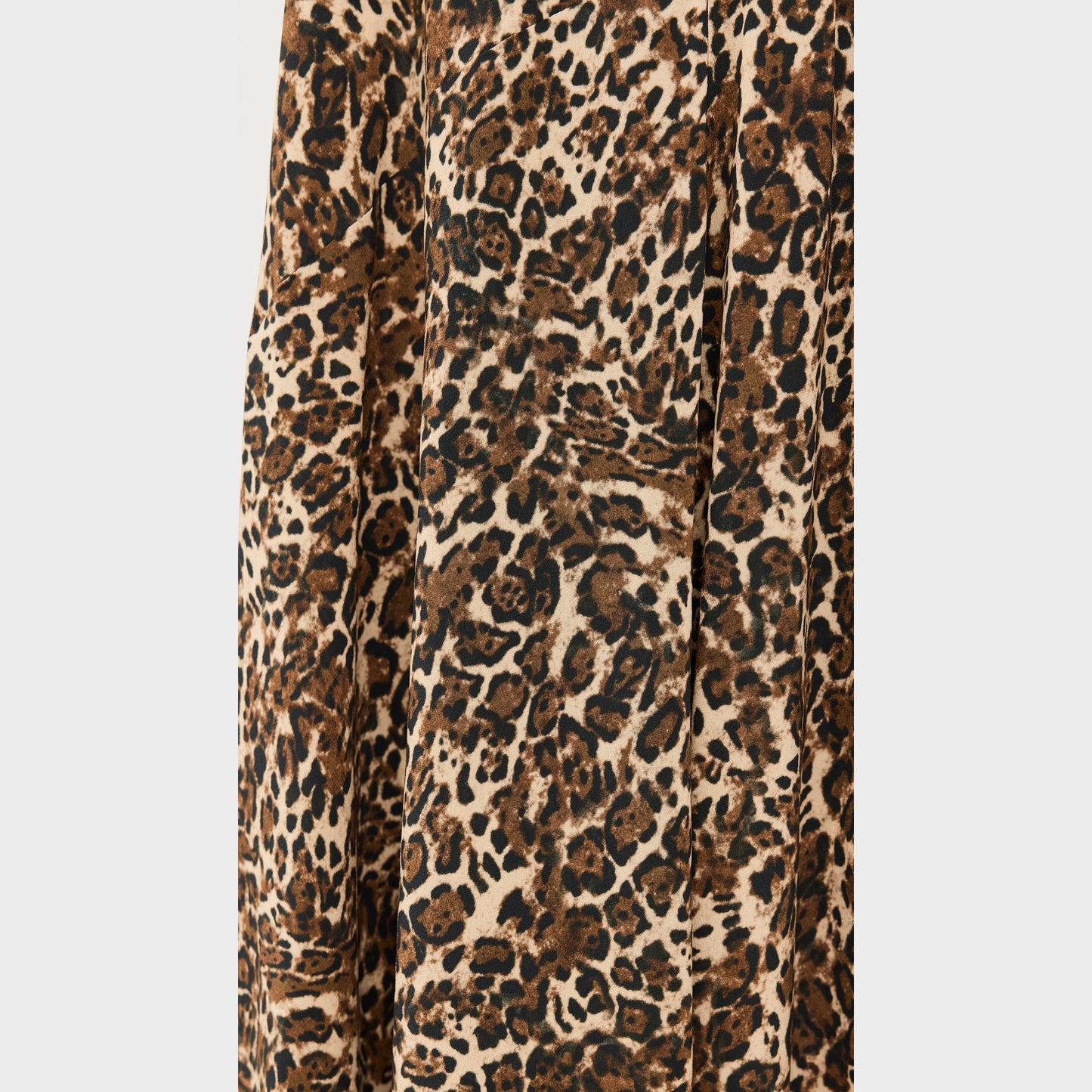 Isabel Marant "Sakura" Leopard Printed Silk Skirt, size 38 (fits size 4)