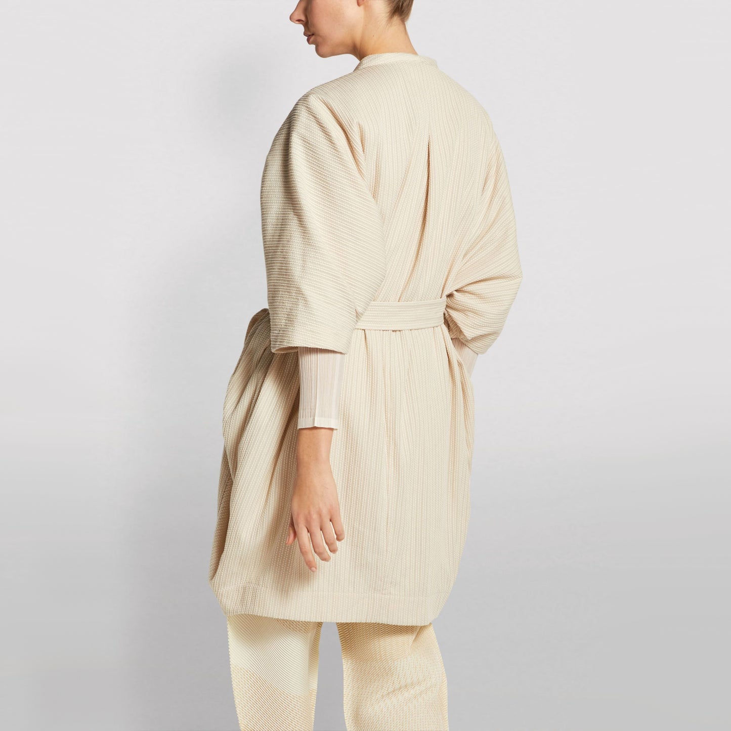 Issey Miyake Sashiko Wrap Kimono Jacket taille « 2 » s’adapte à M à XL