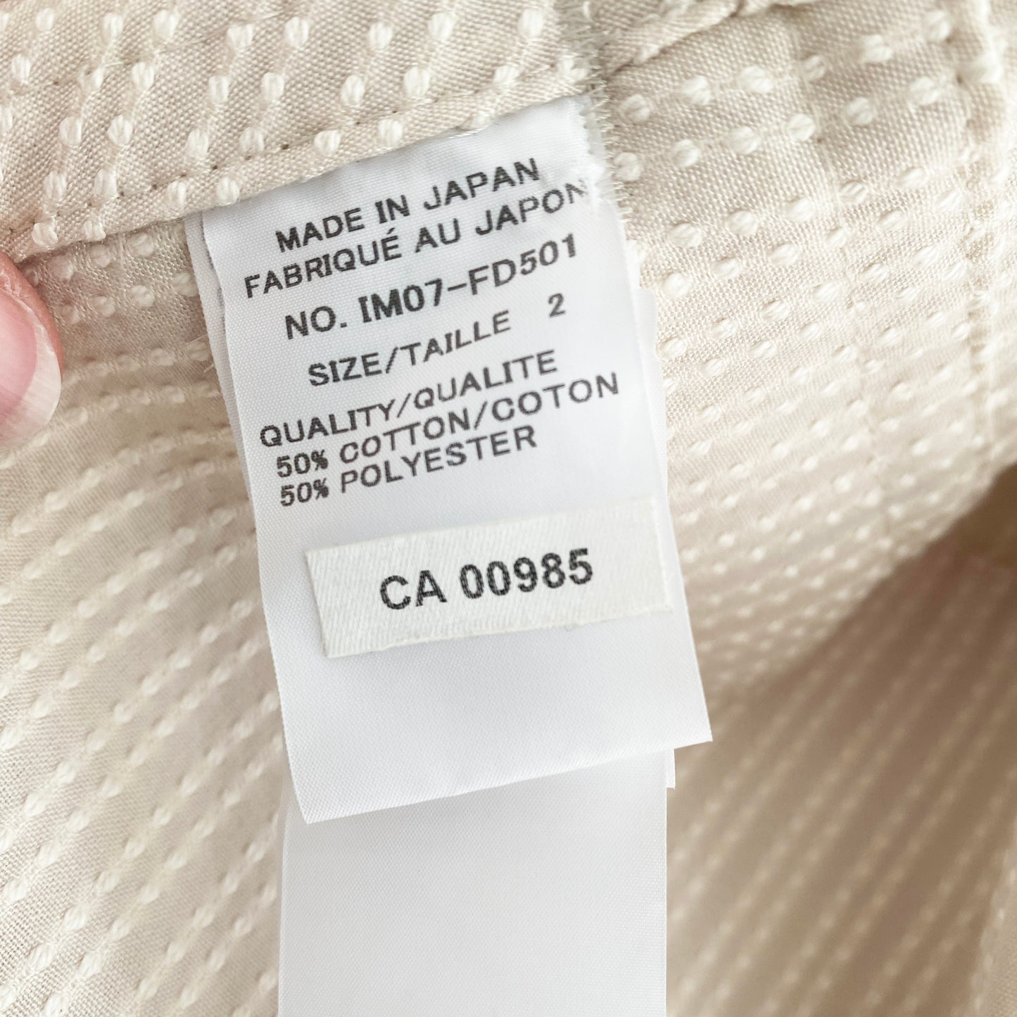 Issey Miyake Sashiko Wrap Kimono Jacket taille « 2 » s’adapte à M à XL