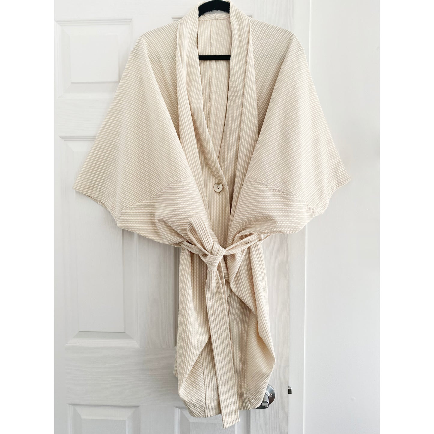 Issey Miyake Sashiko Wrap Kimono Jacket taille « 2 » s’adapte à M à XL