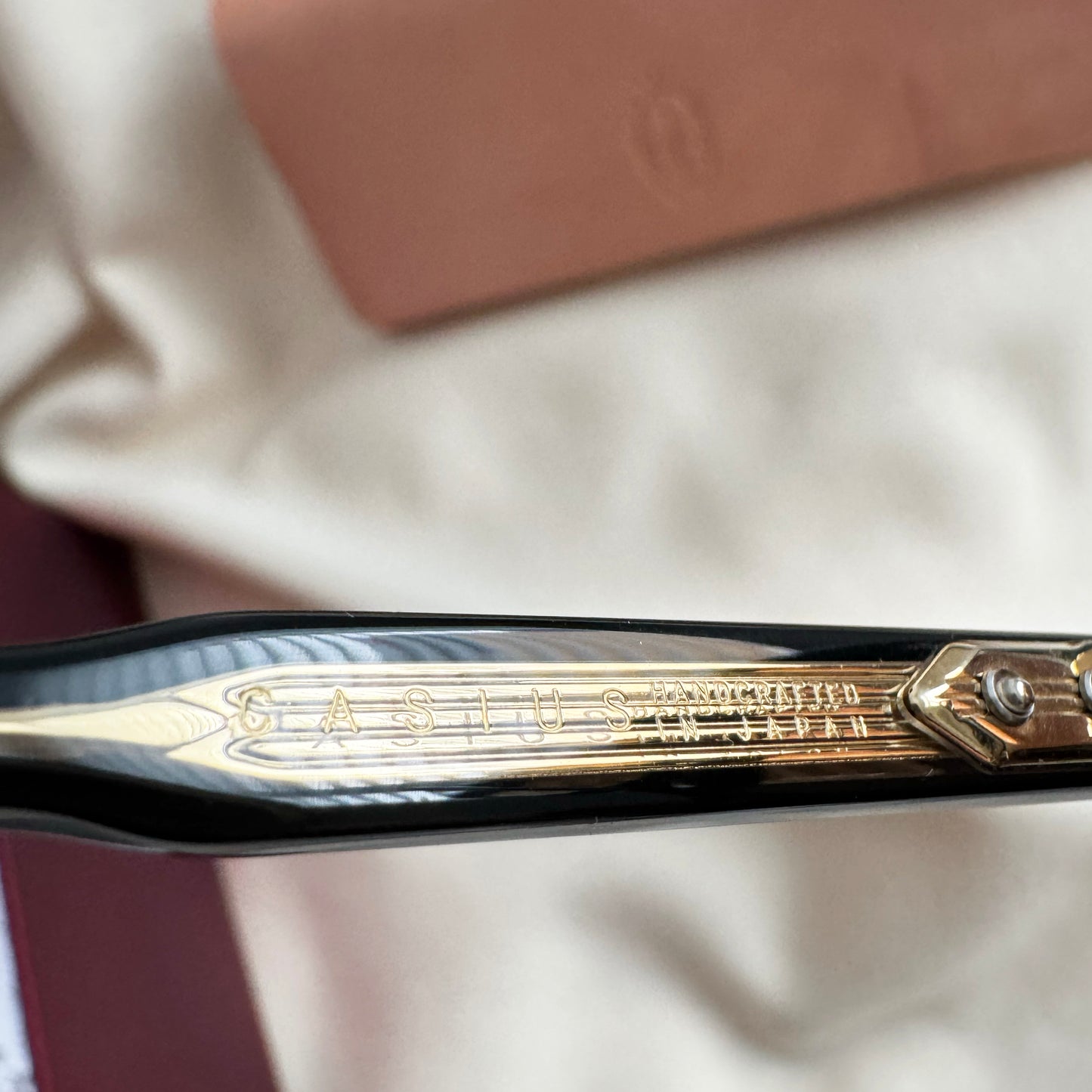 Jacques Marie Mage "Casius" Sunglasses in "Beluga" Black