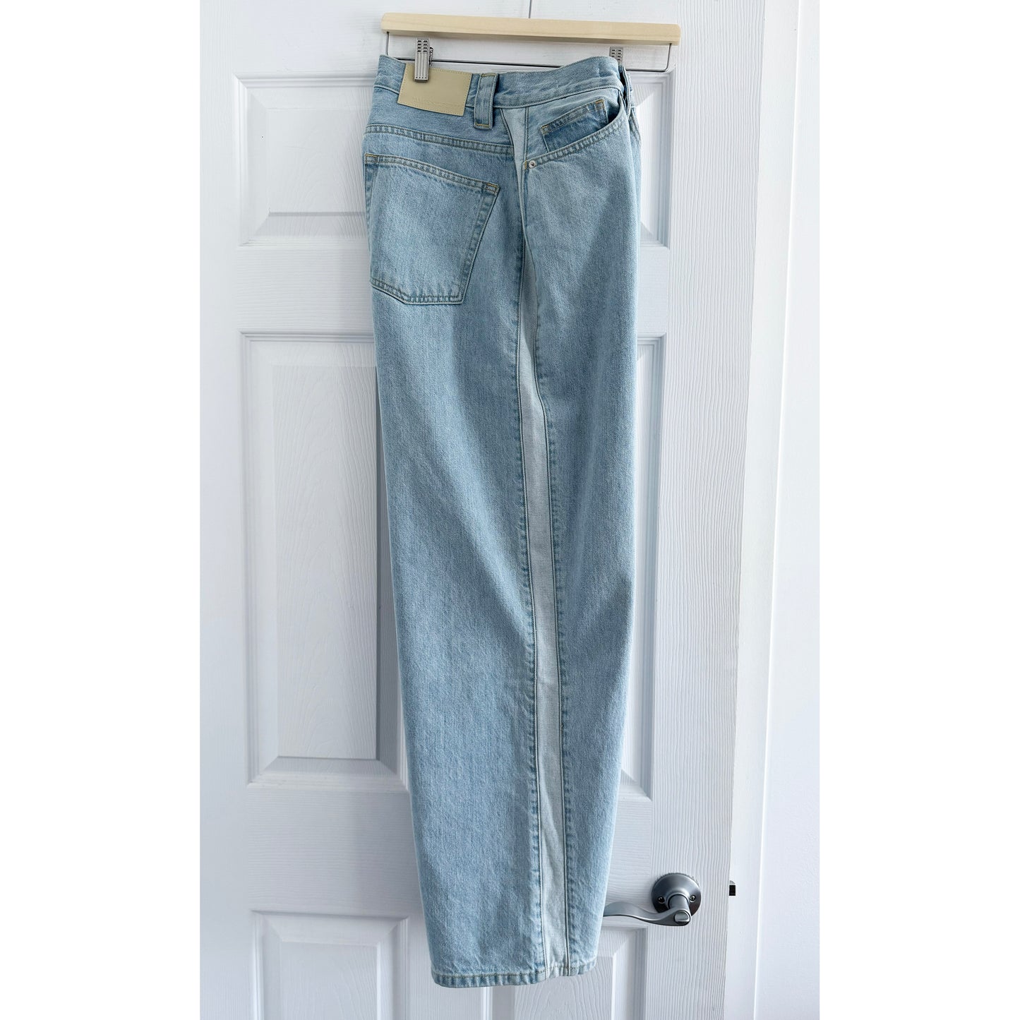 James Street Track Jean in Faded Blue, size 28