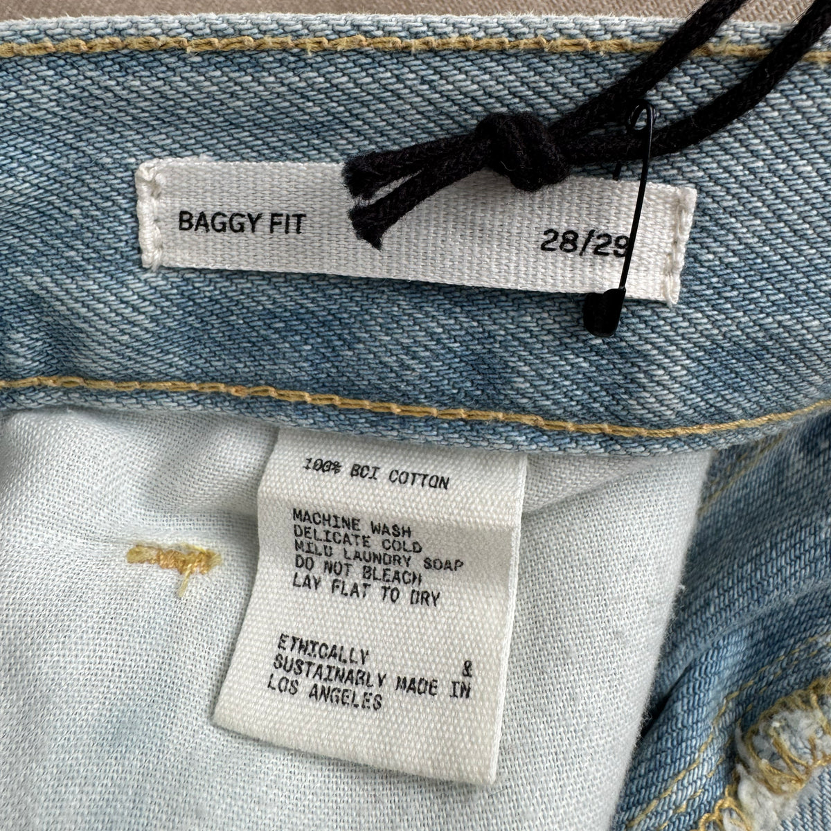 James Street Track Jean in Faded Blue, size 28
