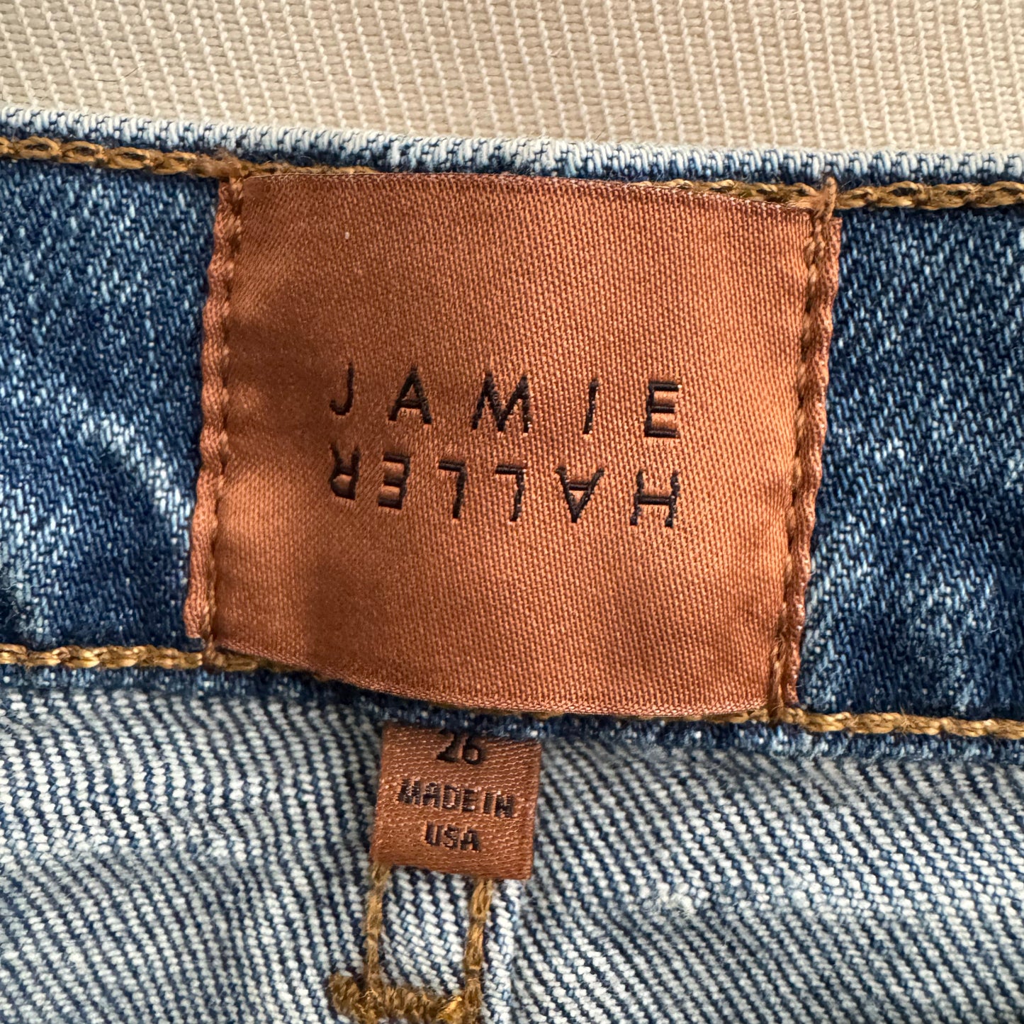 Jamie Haller "The Crease" Jeans, size 26