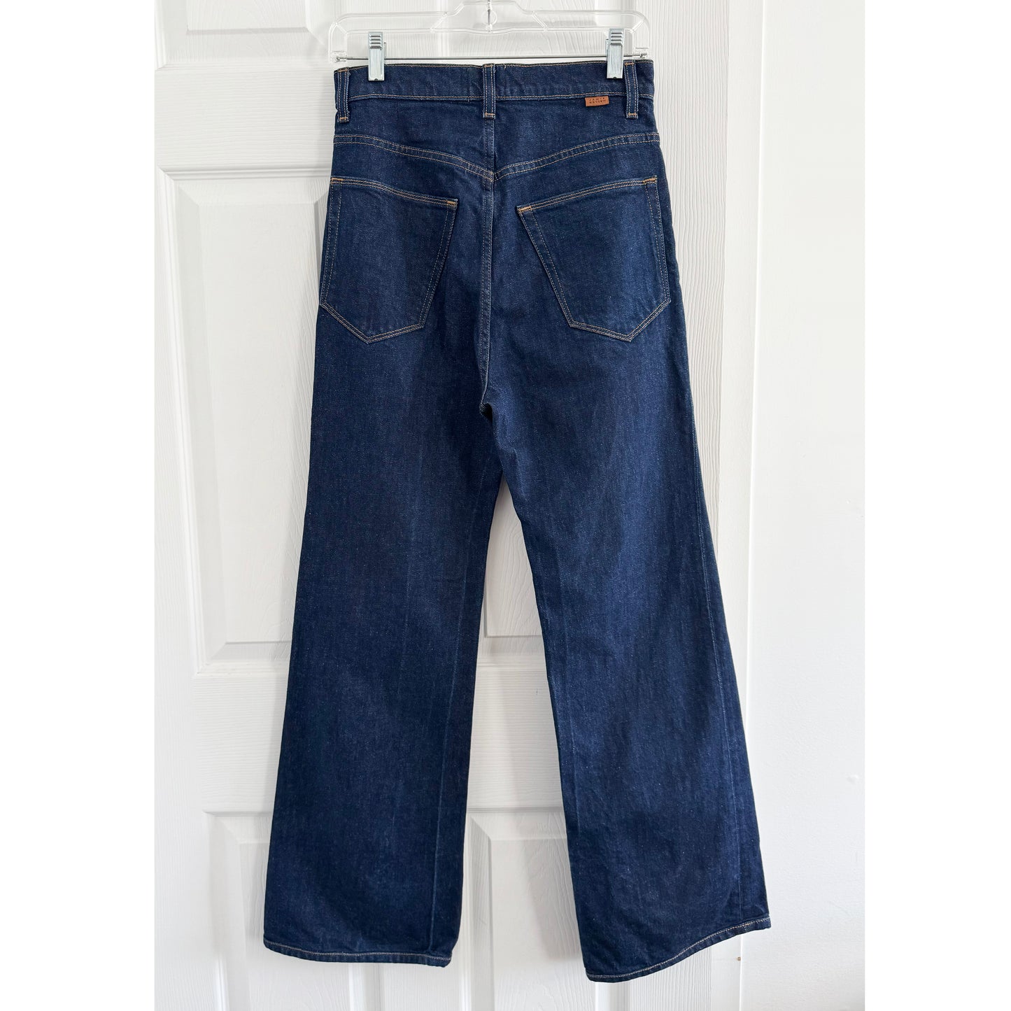 Jamie Haller "The Wide A-Leg" Jean in Dark Denim, size 27