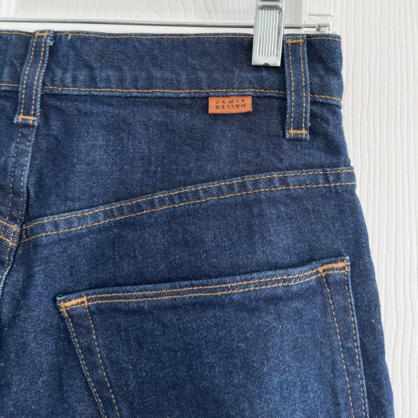 Jamie Haller "The Wide A-Leg" Jean in Dark Denim, size 27