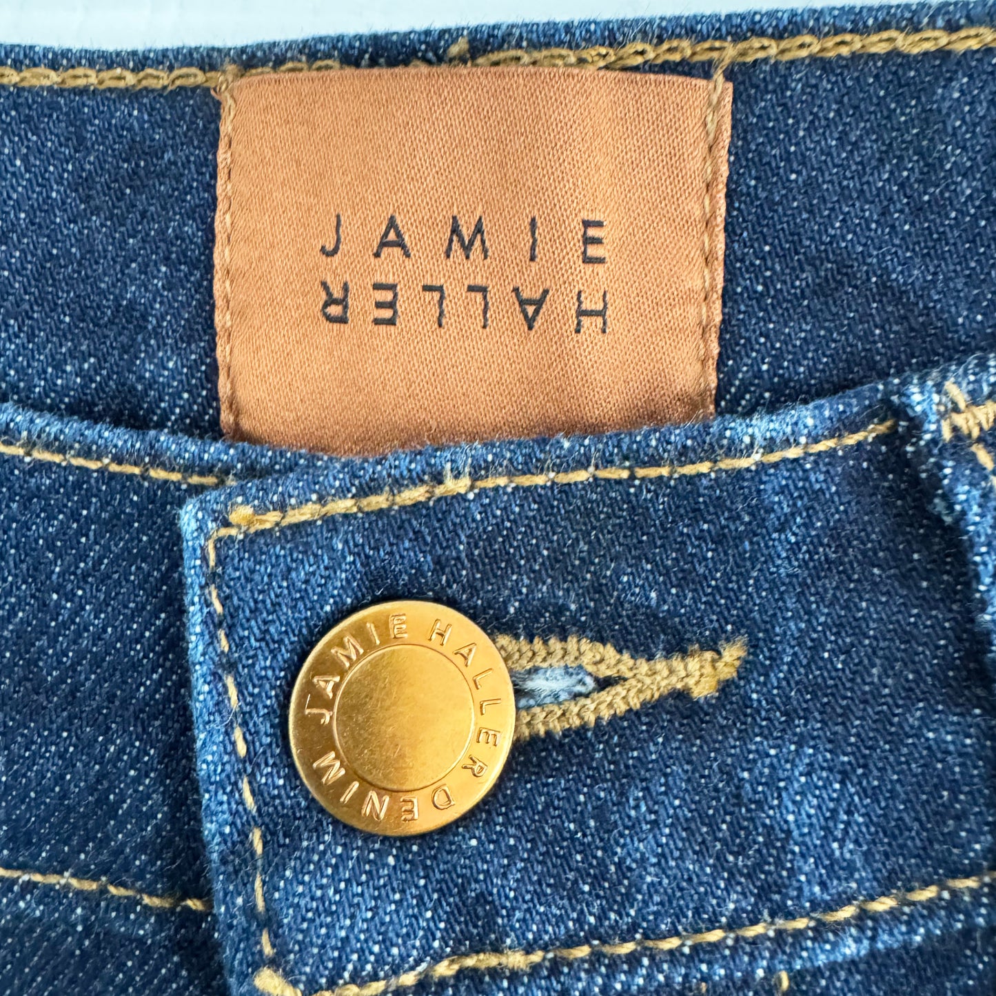 Jamie Haller "The Wide A-Leg" Jean in Dark Denim, size 27