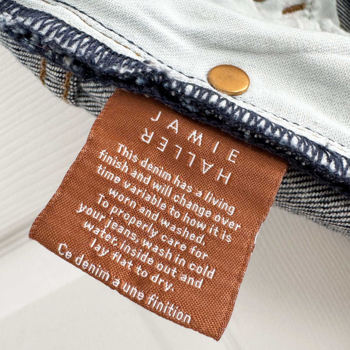 Jamie Haller "The Wide A-Leg" Jean in Dark Denim, size 27