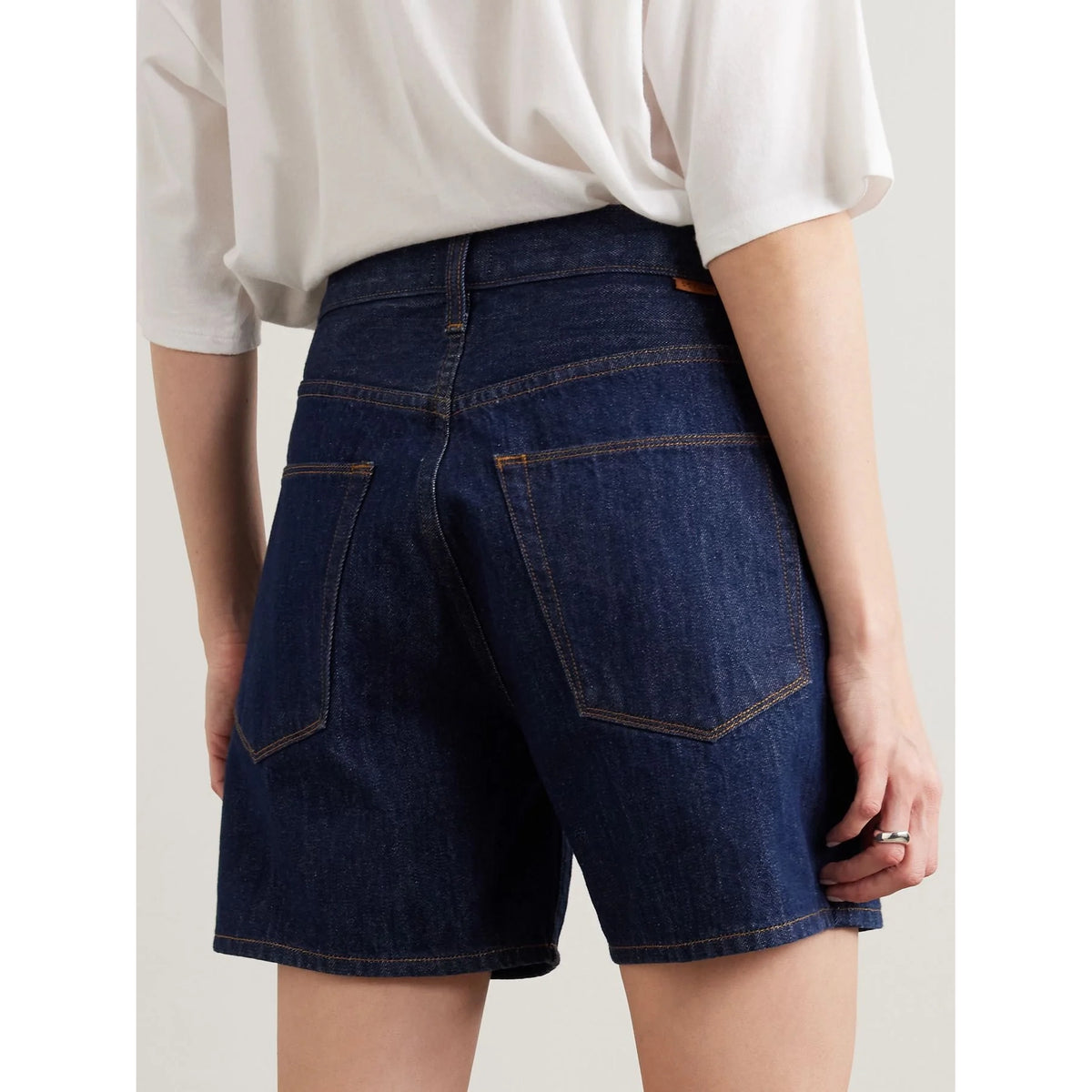 Jamie Haller "The Tailored Short" in "Raw Rinse", size 28