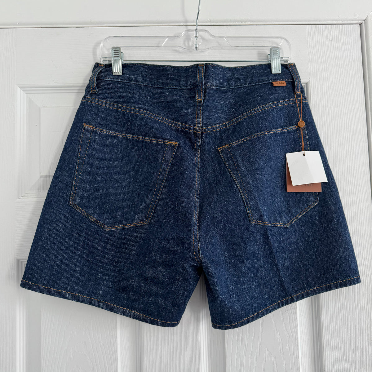 Jamie Haller "The Tailored Short" in "Raw Rinse", size 28