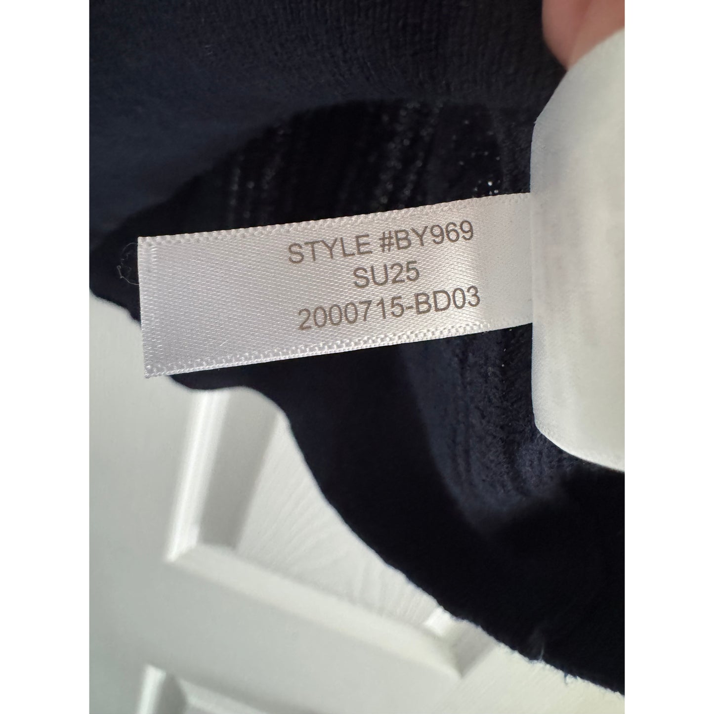 MENS J. Crew Polo Neck Knit Top in Navy, size Small