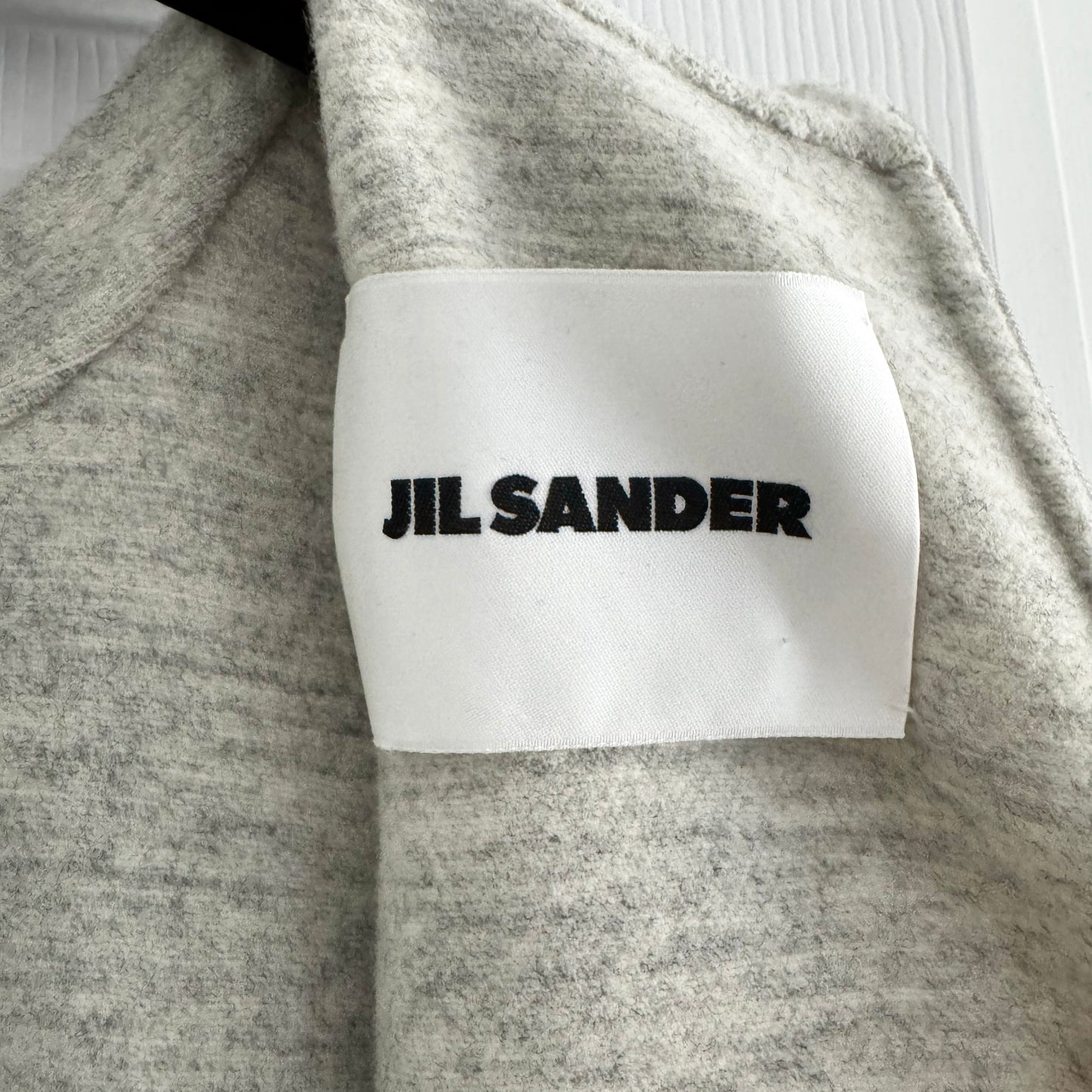 Jil Sander Grey Wool Felt Top, size 36 (fits like US 4/6)