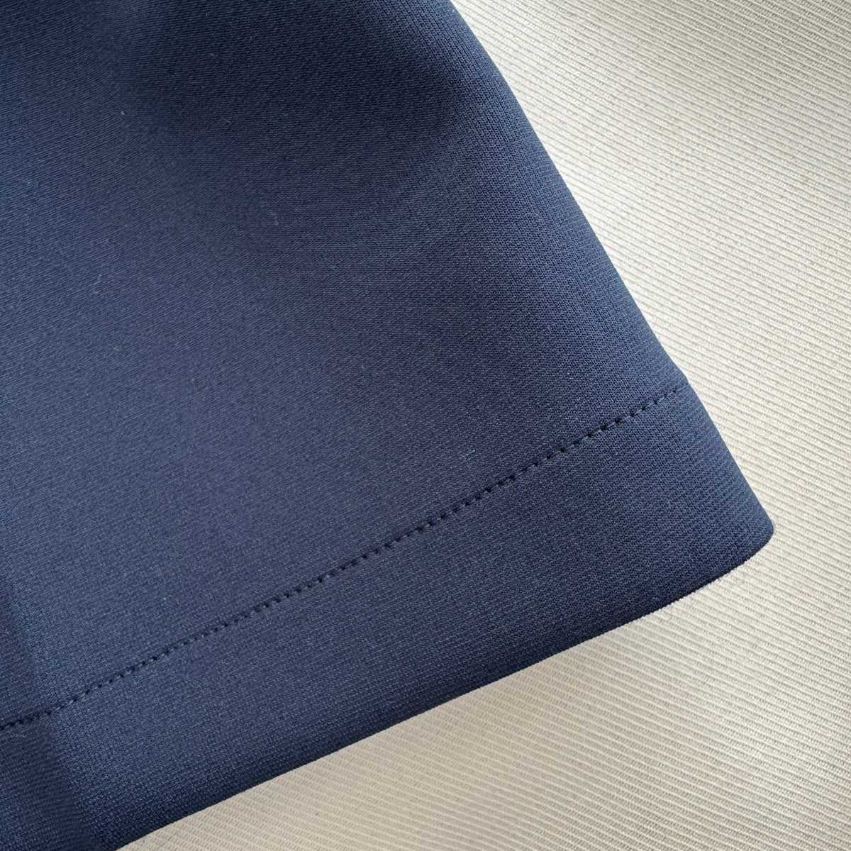 Jil Sander Cropped Scuba Pants in Navy, size 38