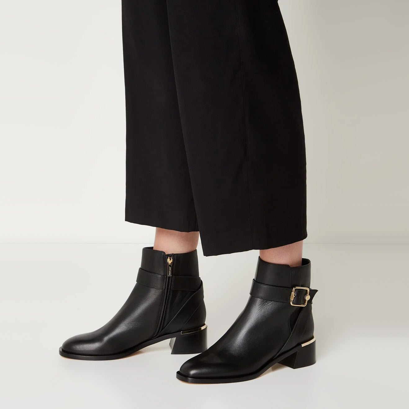 Jimmy Choo "Clarice" Boots in Black, size 38