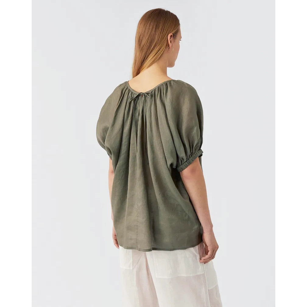 Joseph "Baidy" Ramie Top in "Argil", size 36 (fits like Medium)