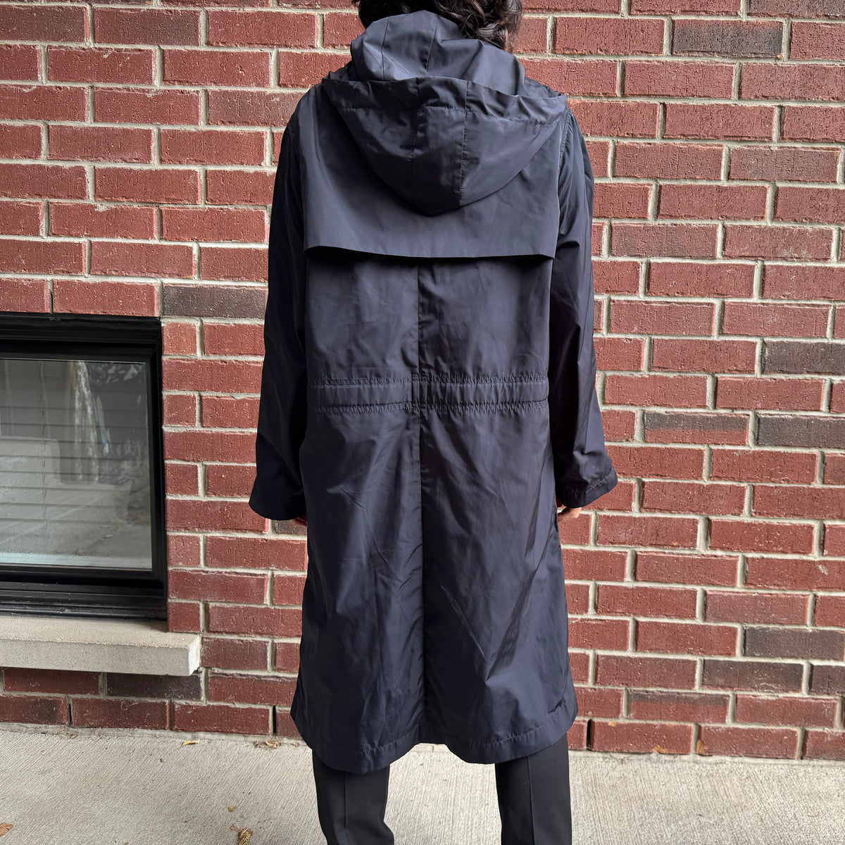 Joseph "Norton" Taffeta Nylon Jacket in Navy, size 40