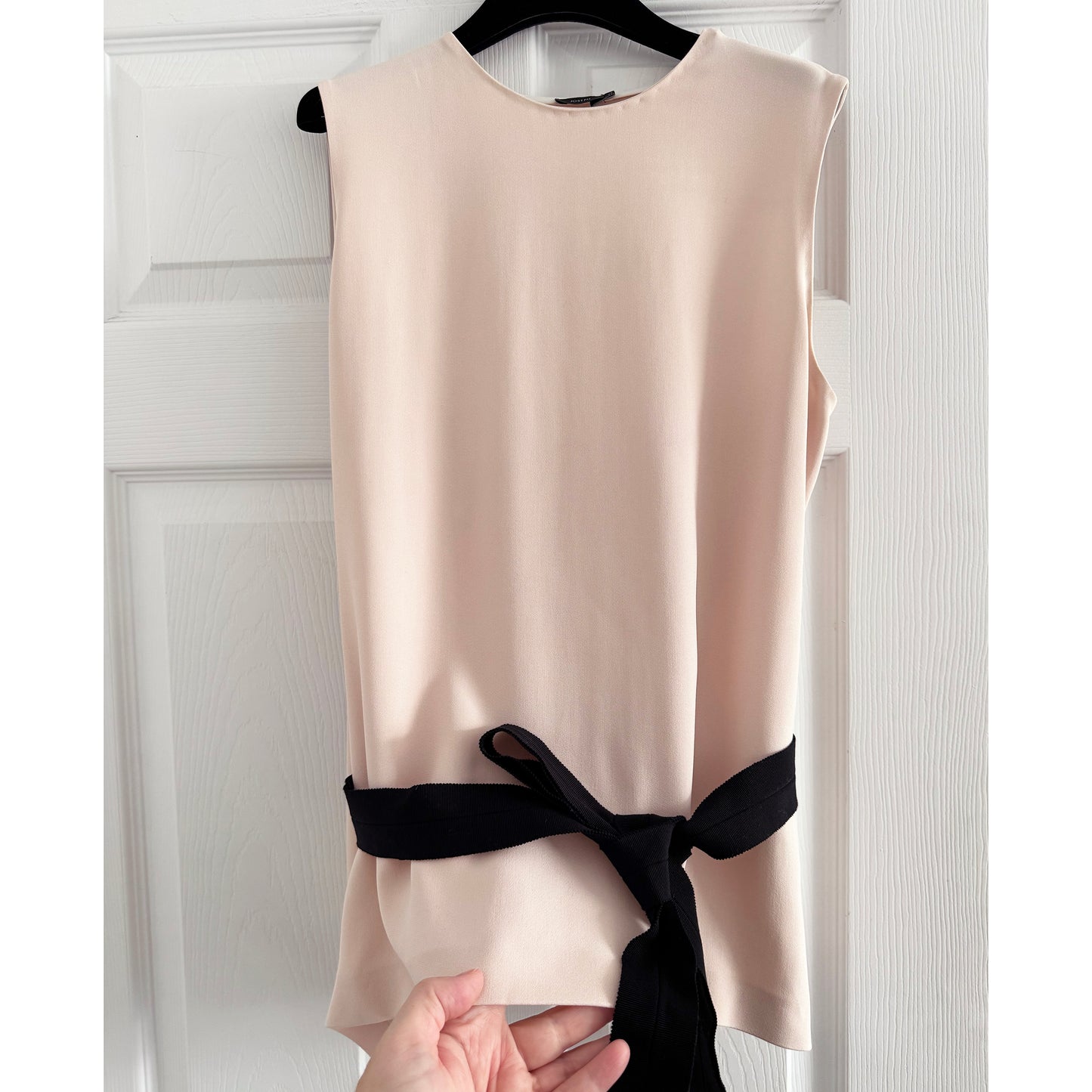 Joseph "Murphy" Crepe Top in Pink, size 40 (fits like 6/8)