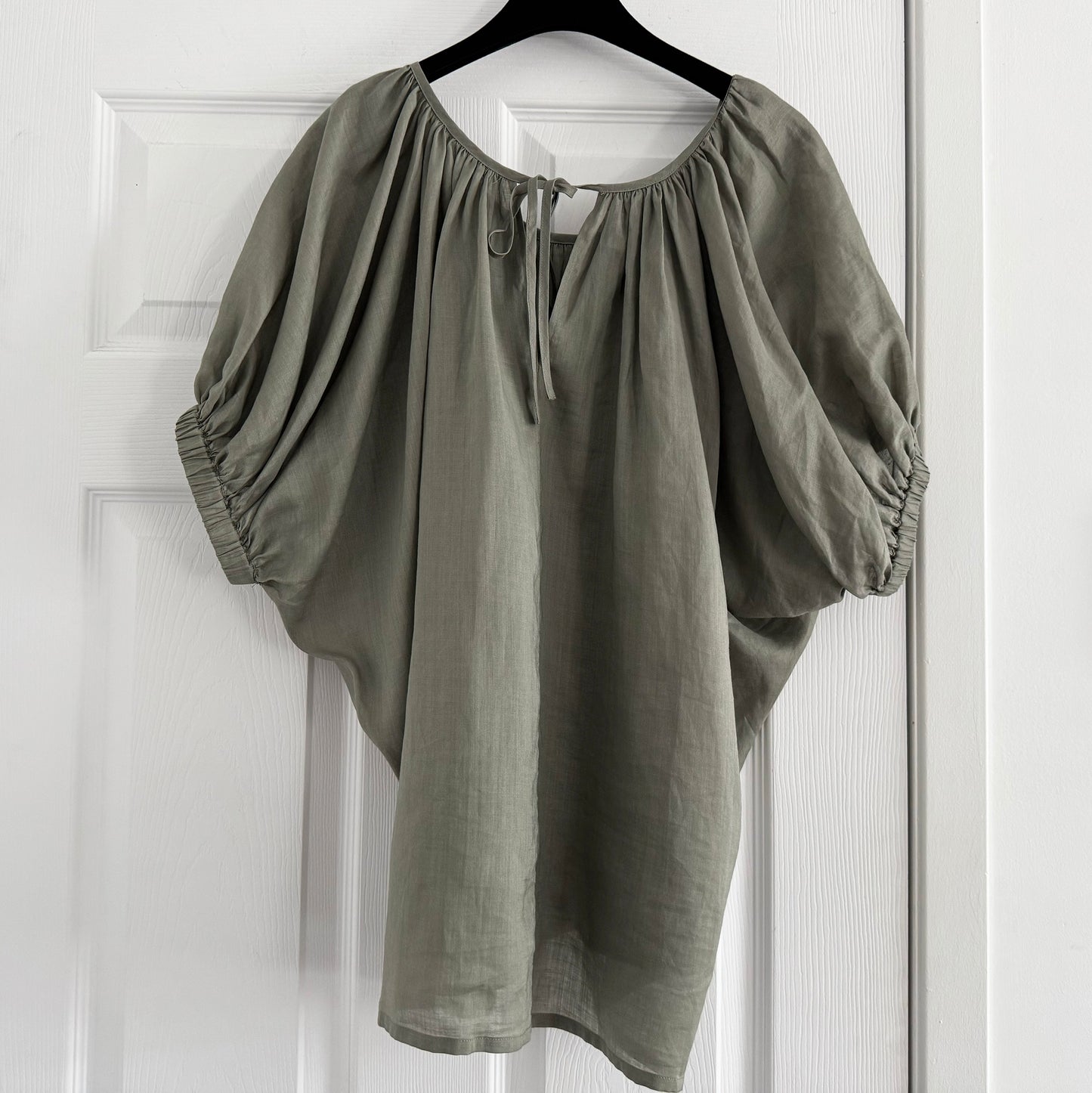 Joseph "Baidy" Ramie Top in "Argil", size 36 (fits like Medium)