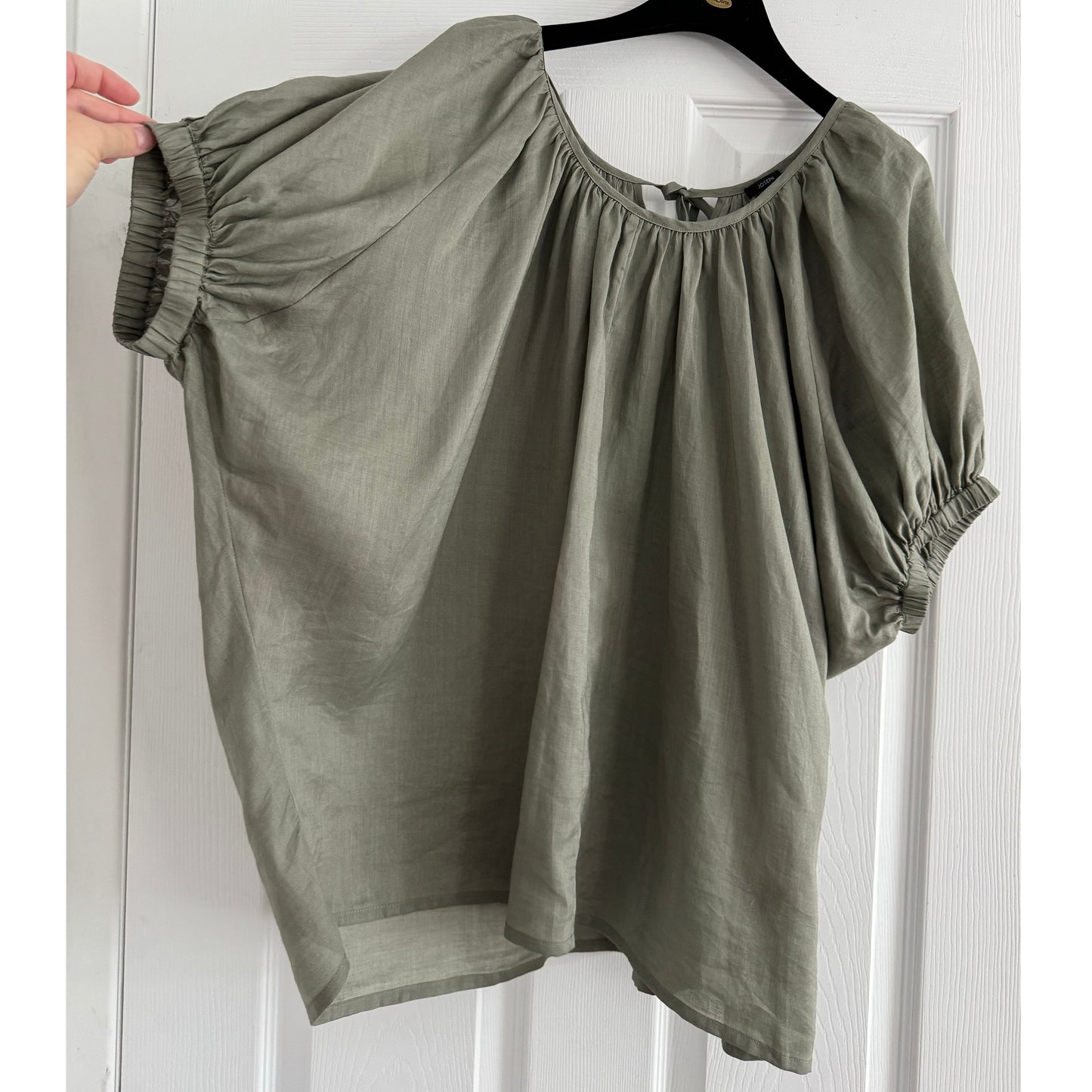 Joseph "Baidy" Ramie Top in "Argil", size 36 (fits like Medium)