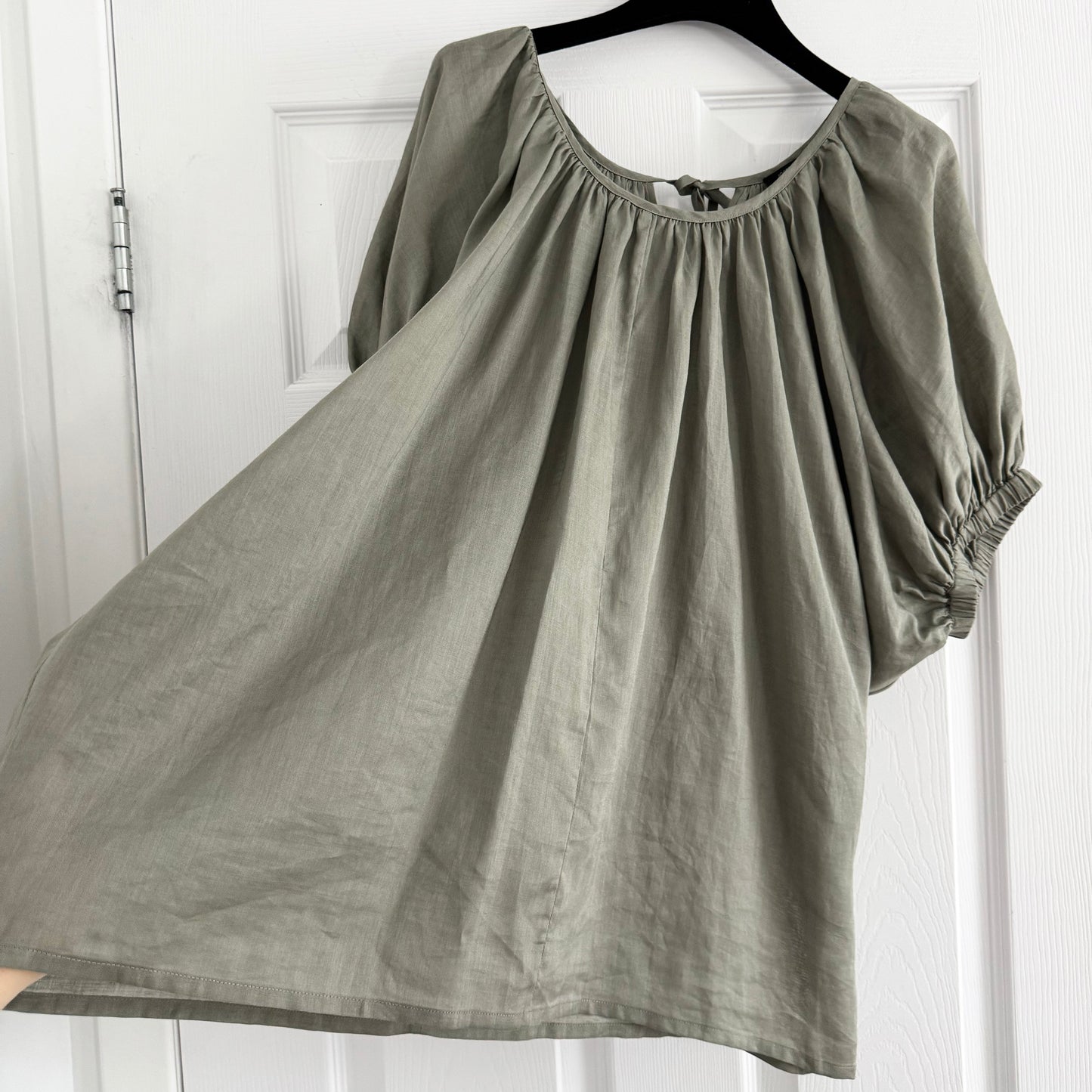 Joseph "Baidy" Ramie Top in "Argil", size 36 (fits like Medium)