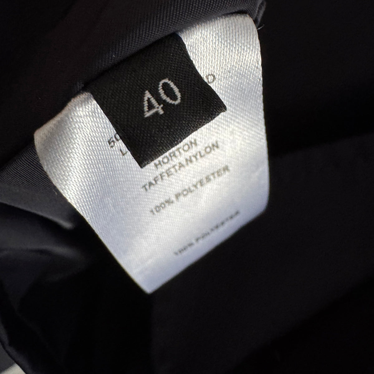 Joseph "Norton" Taffeta Nylon Jacket in Navy, size 40