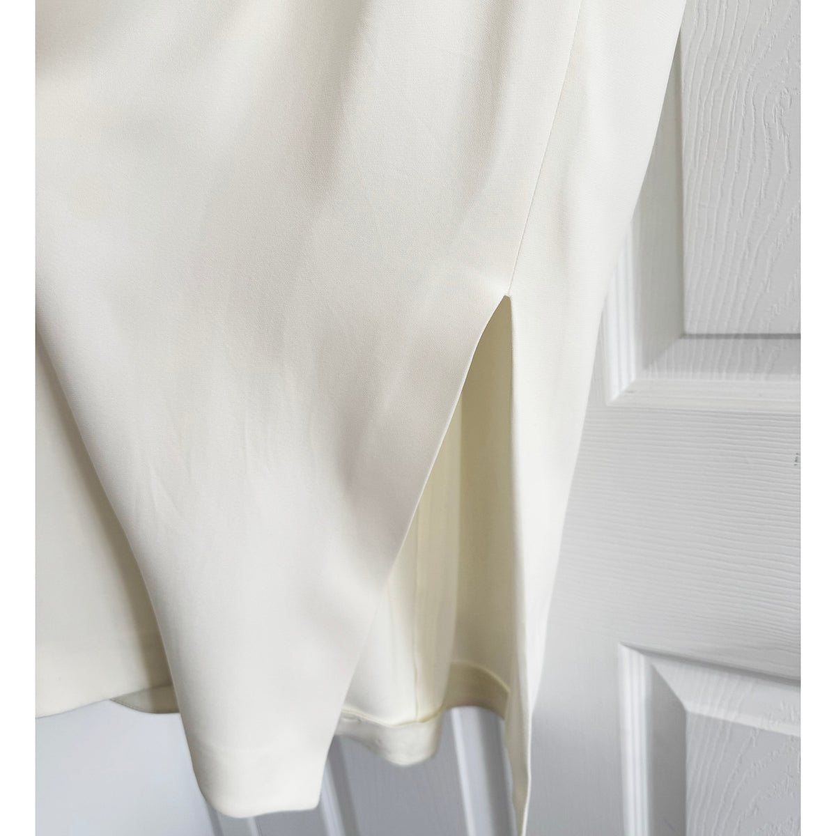 Joseph "Murphy" Ivory Crepe Dress, size 40 (fits like 6/8) ** AS IS **