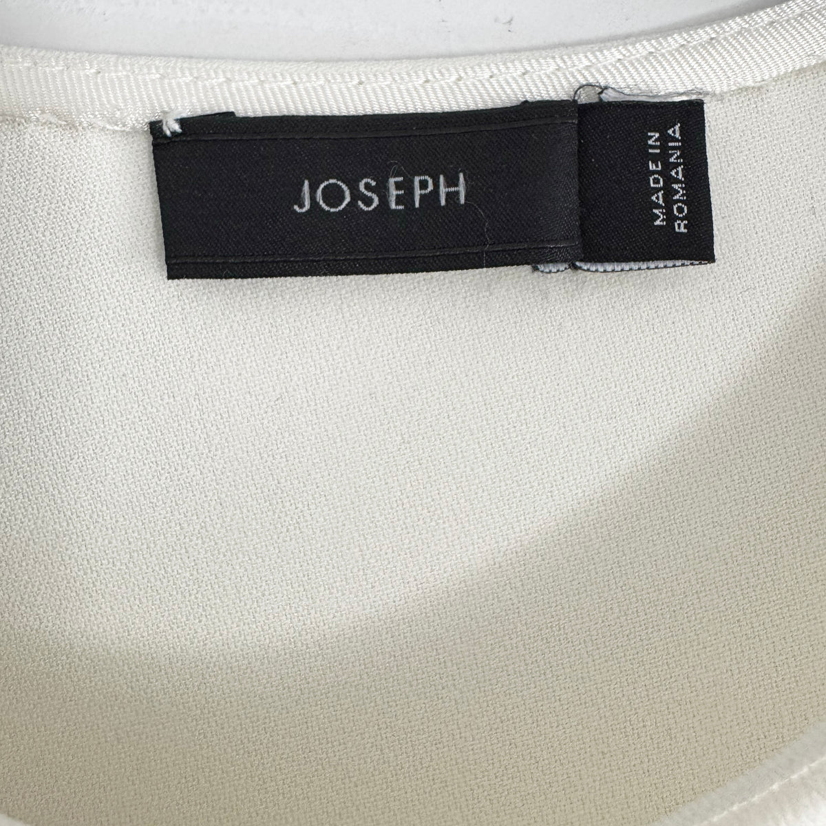 Joseph "Murphy" Ivory Crepe Dress, size 40 (fits like 6/8) ** AS IS **