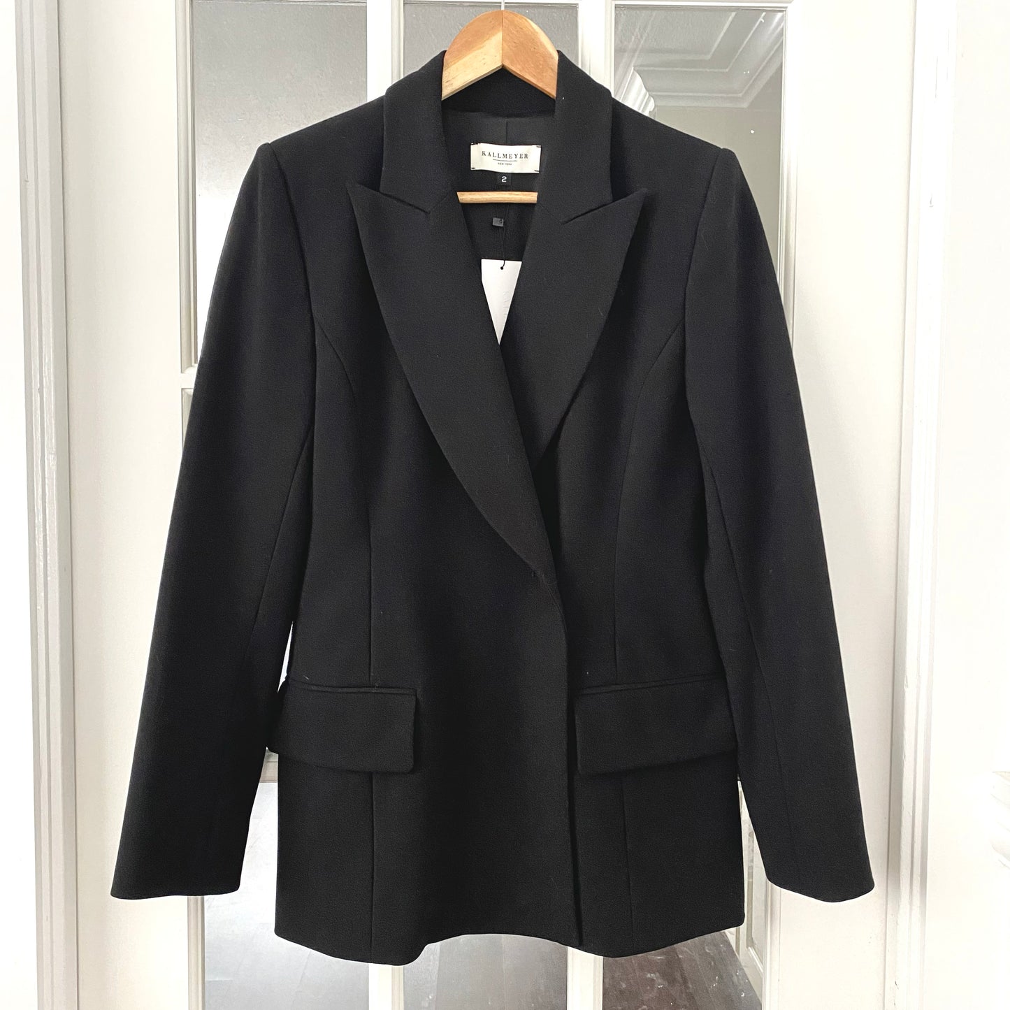 Kallmeyer "Sablier" Blazer in Black, size 2