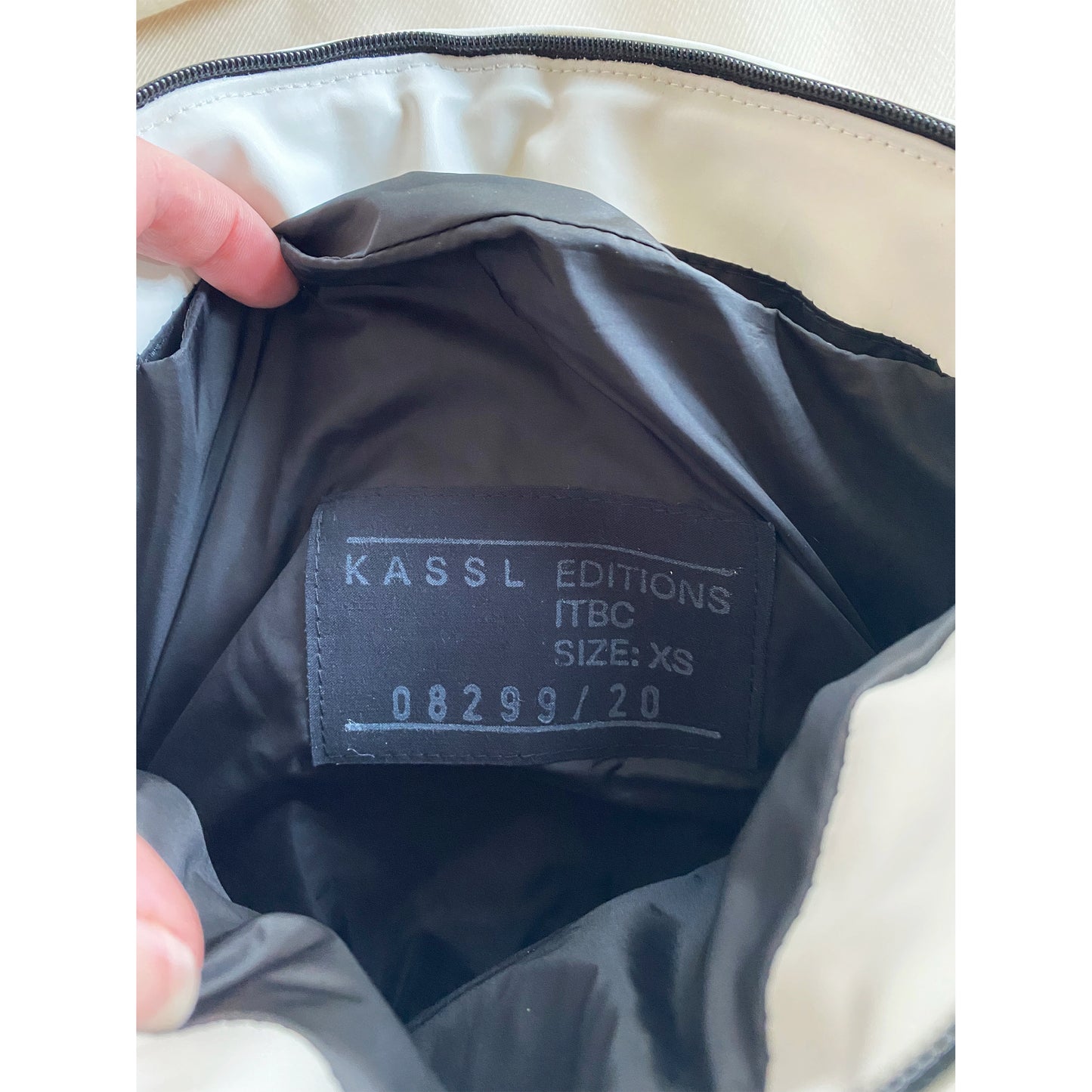 Kassl Editions Puffy Clutch in White