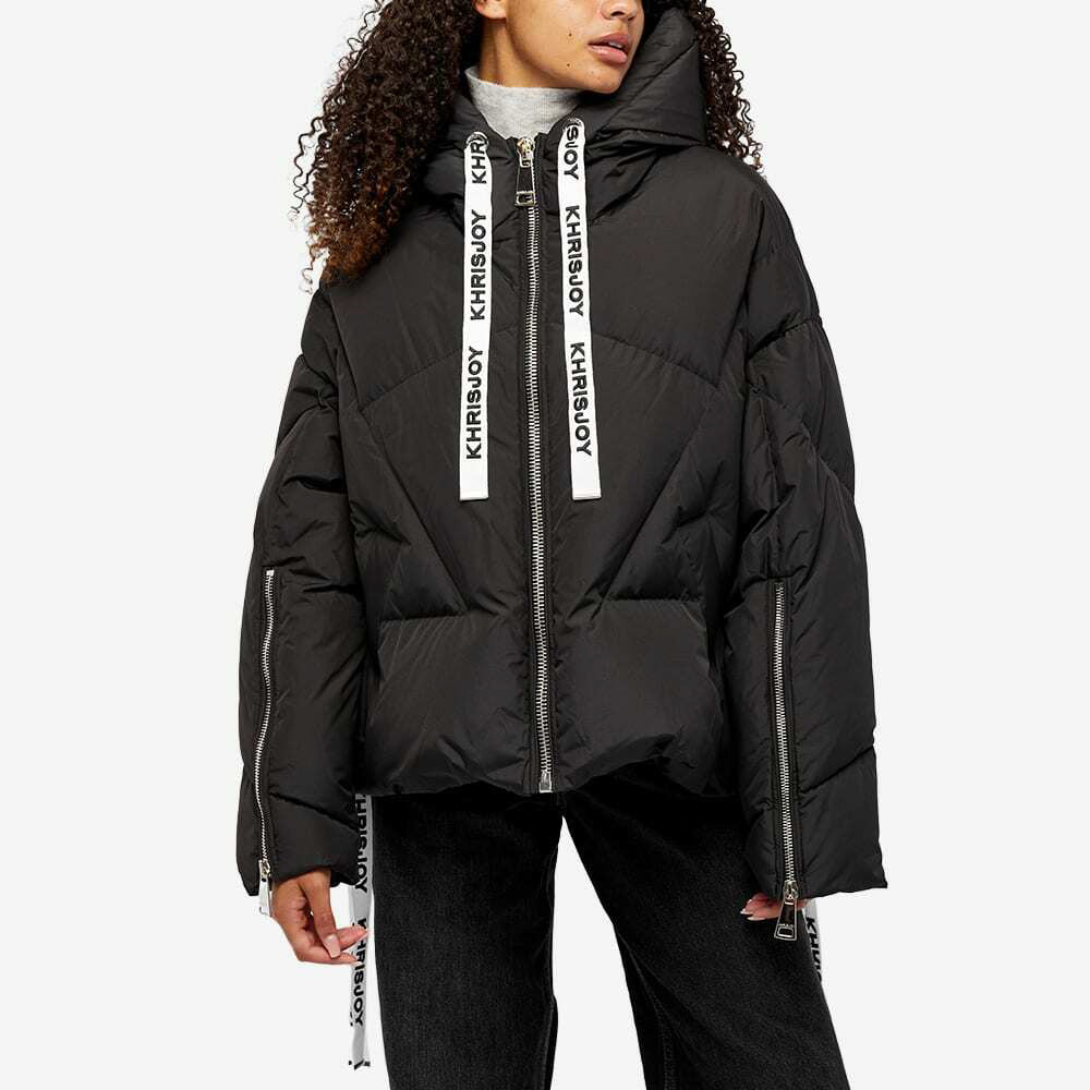 Khrisjoy "Iconic" Puffer Jacket in Black, size "1" (fits M/L)
