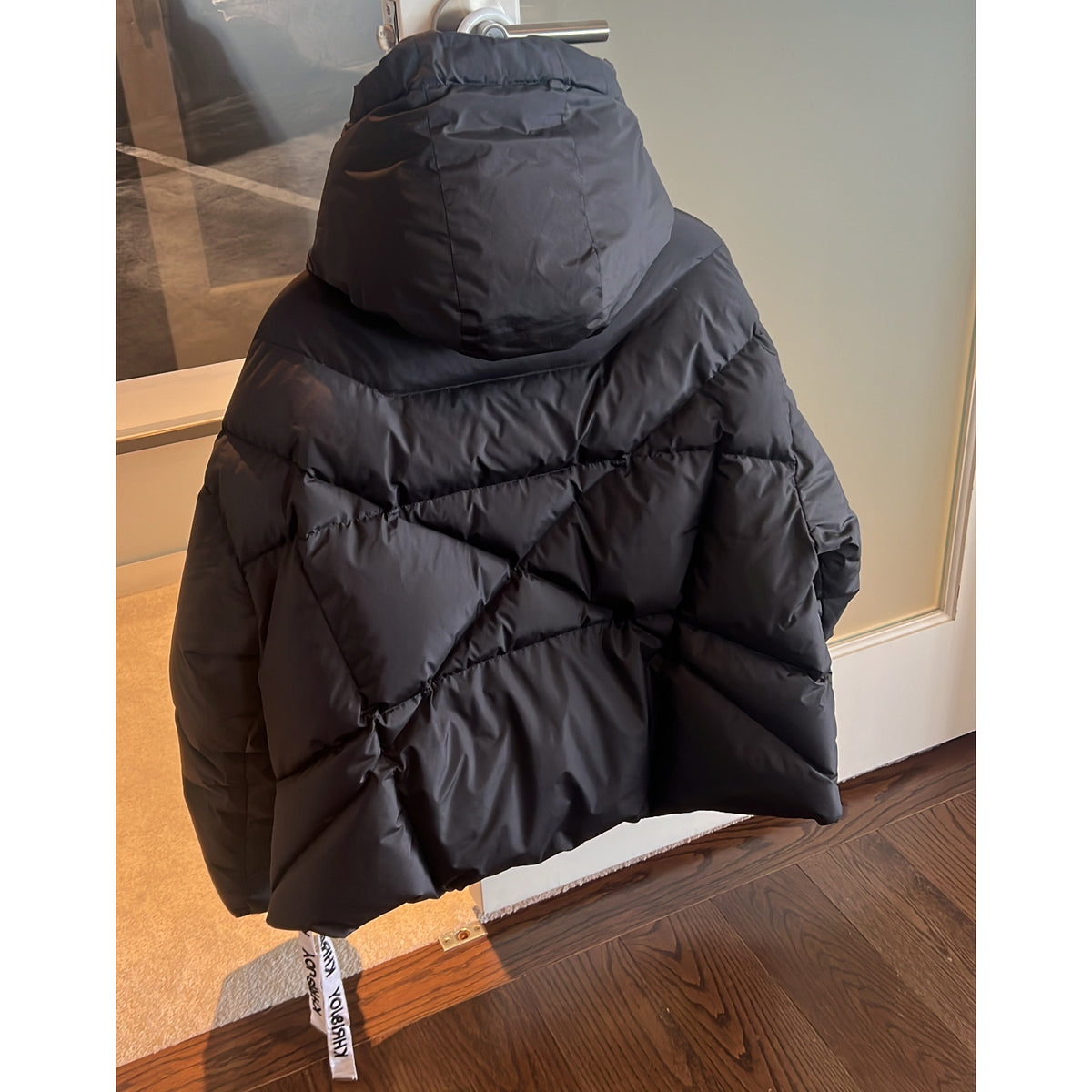 Khrisjoy "Iconic" Puffer Jacket in Black, size "1" (fits M/L)