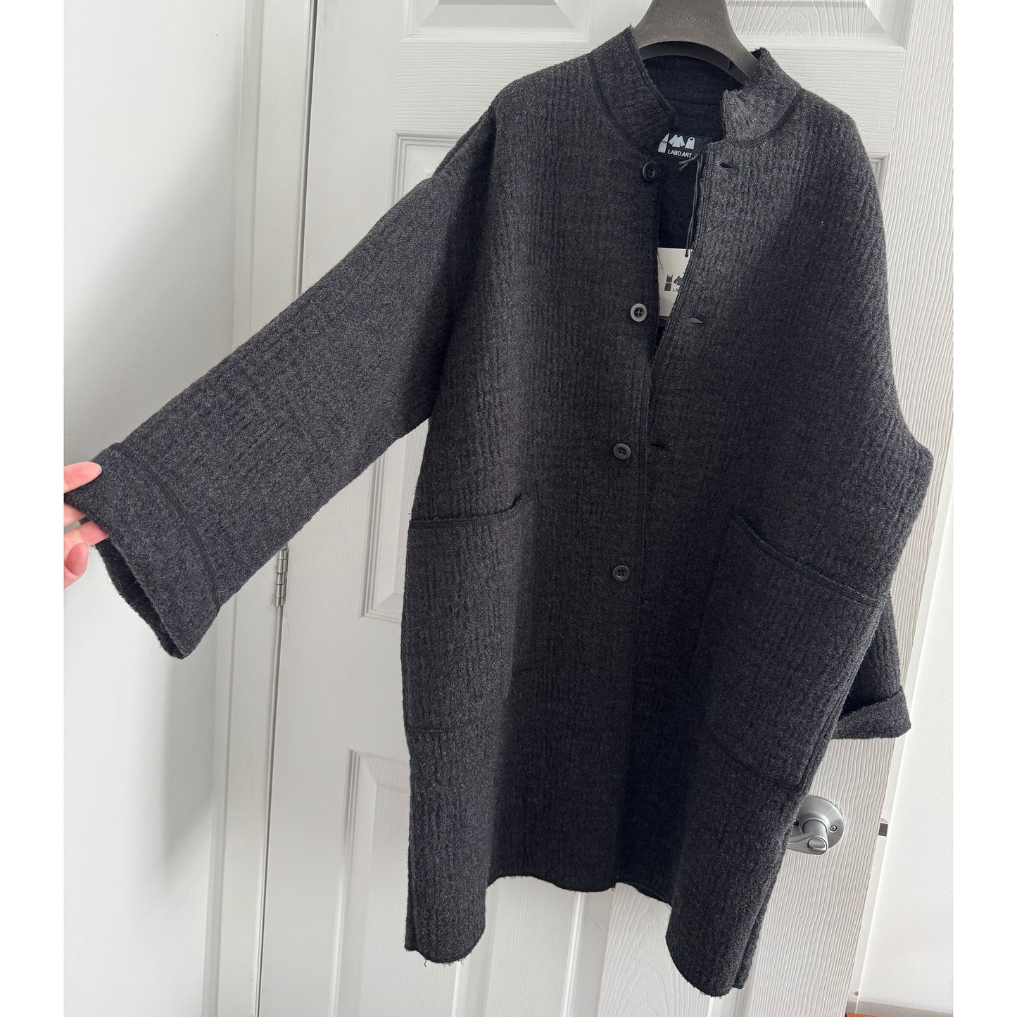 Labo Art "Frana" Coat in Grey, size "1"