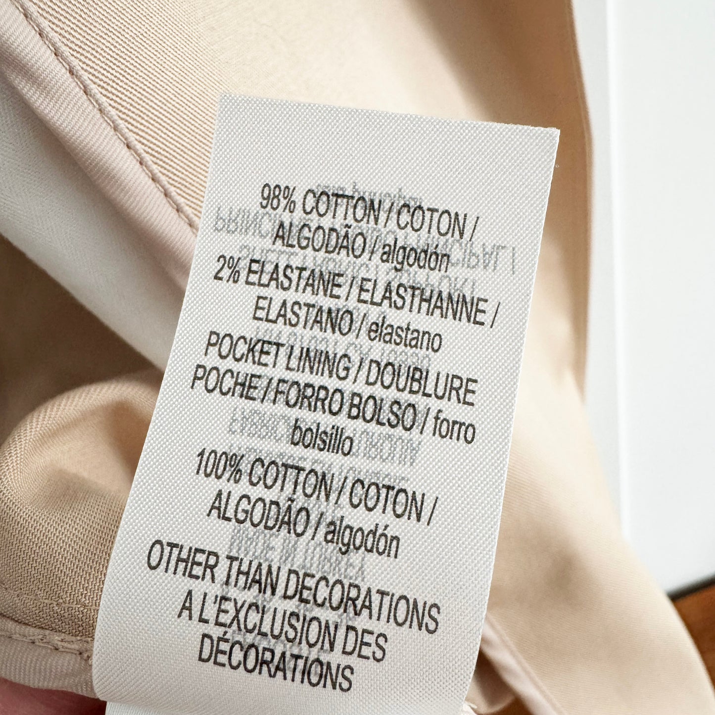 Lacoste Trench Coat, size 36/US4