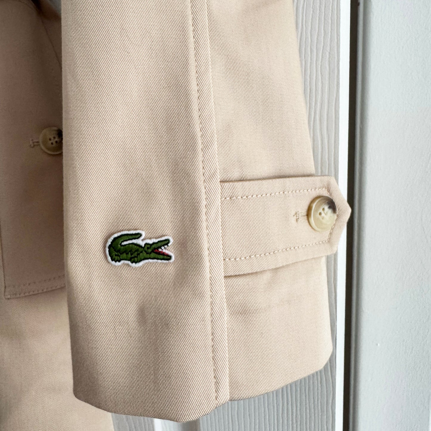 Lacoste Trench Coat, size 36/US4