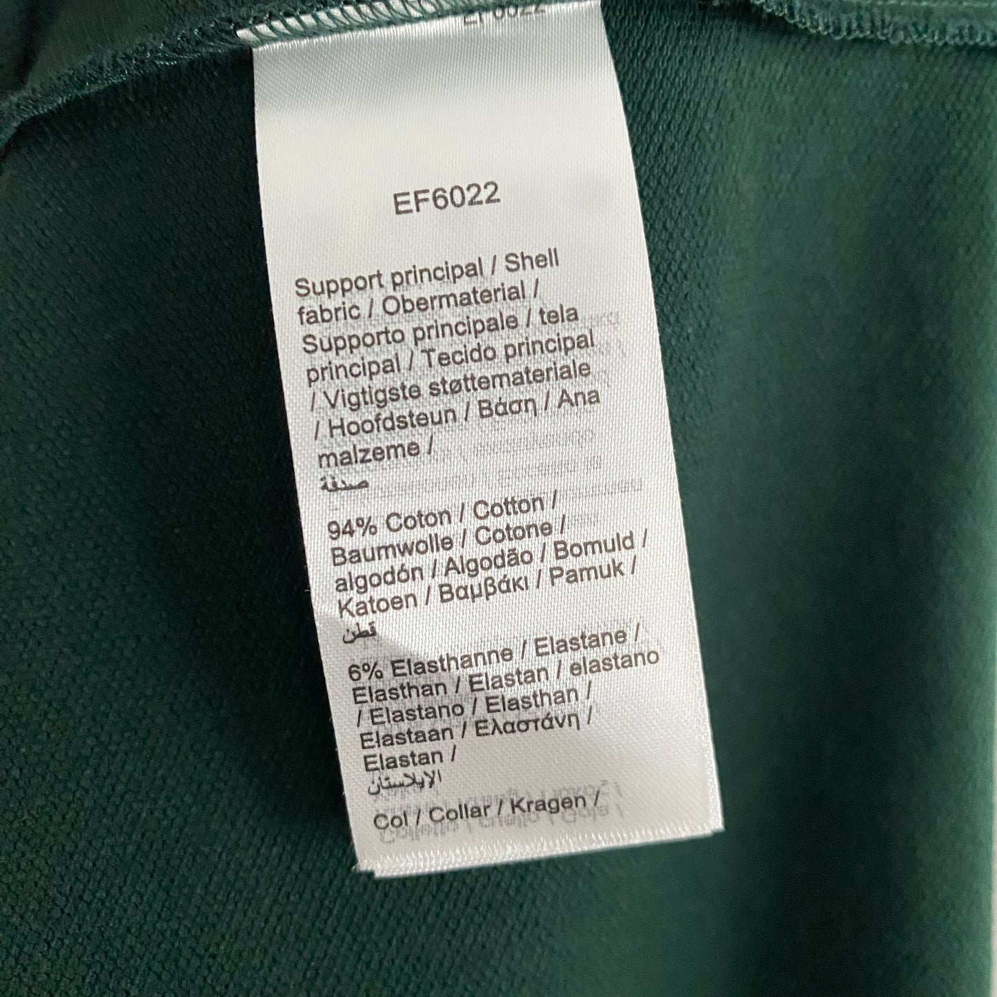 Lacoste Stretch Mini Piqué Wrap Polo Dress in Green, size 36 (fits size 2/4)