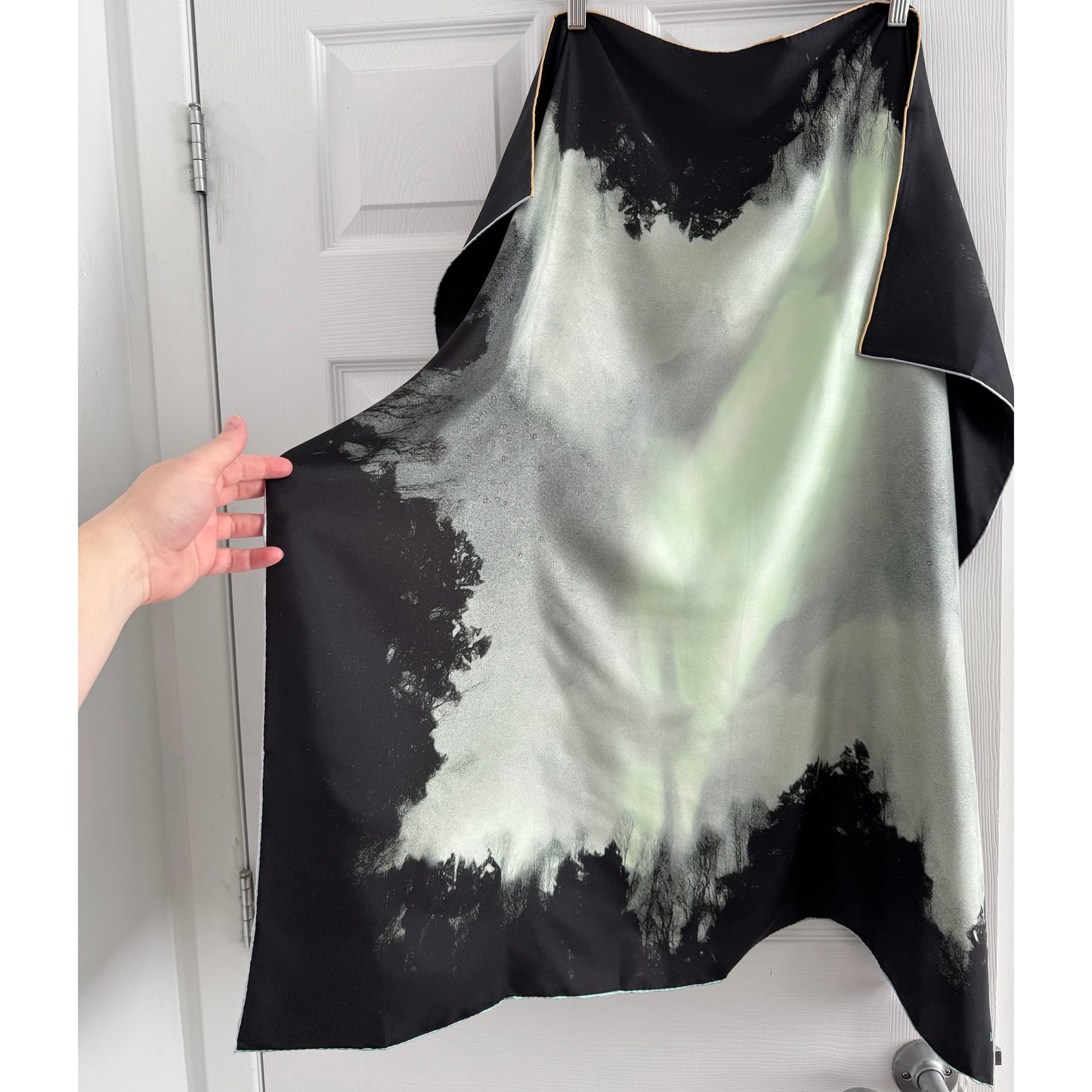 Lafayette 148 Printed Silk Scarf