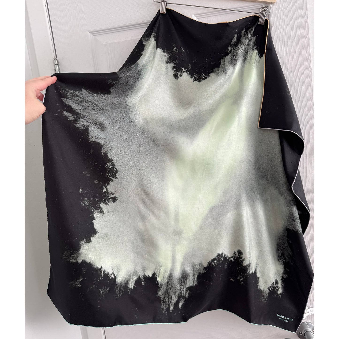 Lafayette 148 Printed Silk Scarf