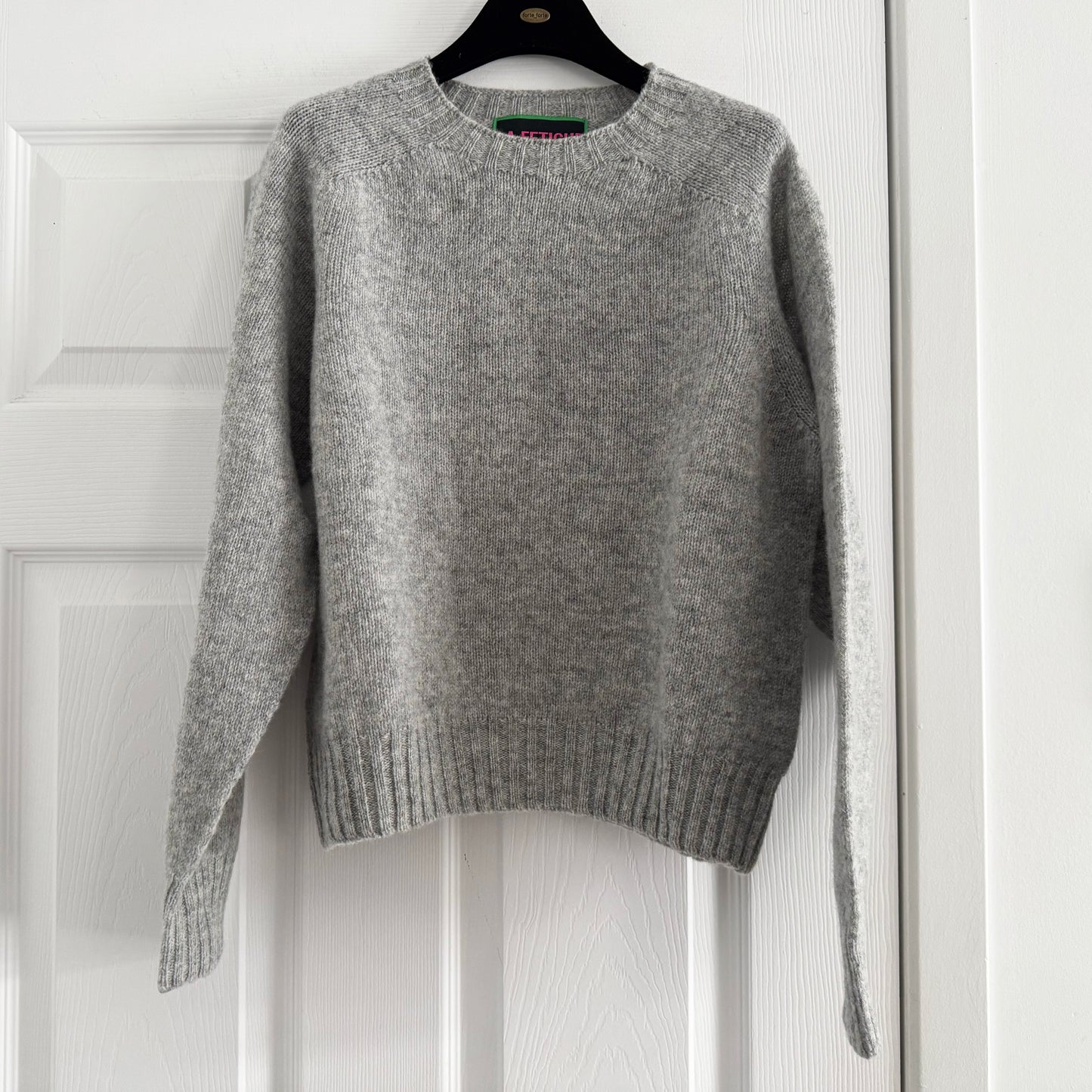 La Fetiche "Clarke" Sweater in Grey, size Medium (fits like a Small)