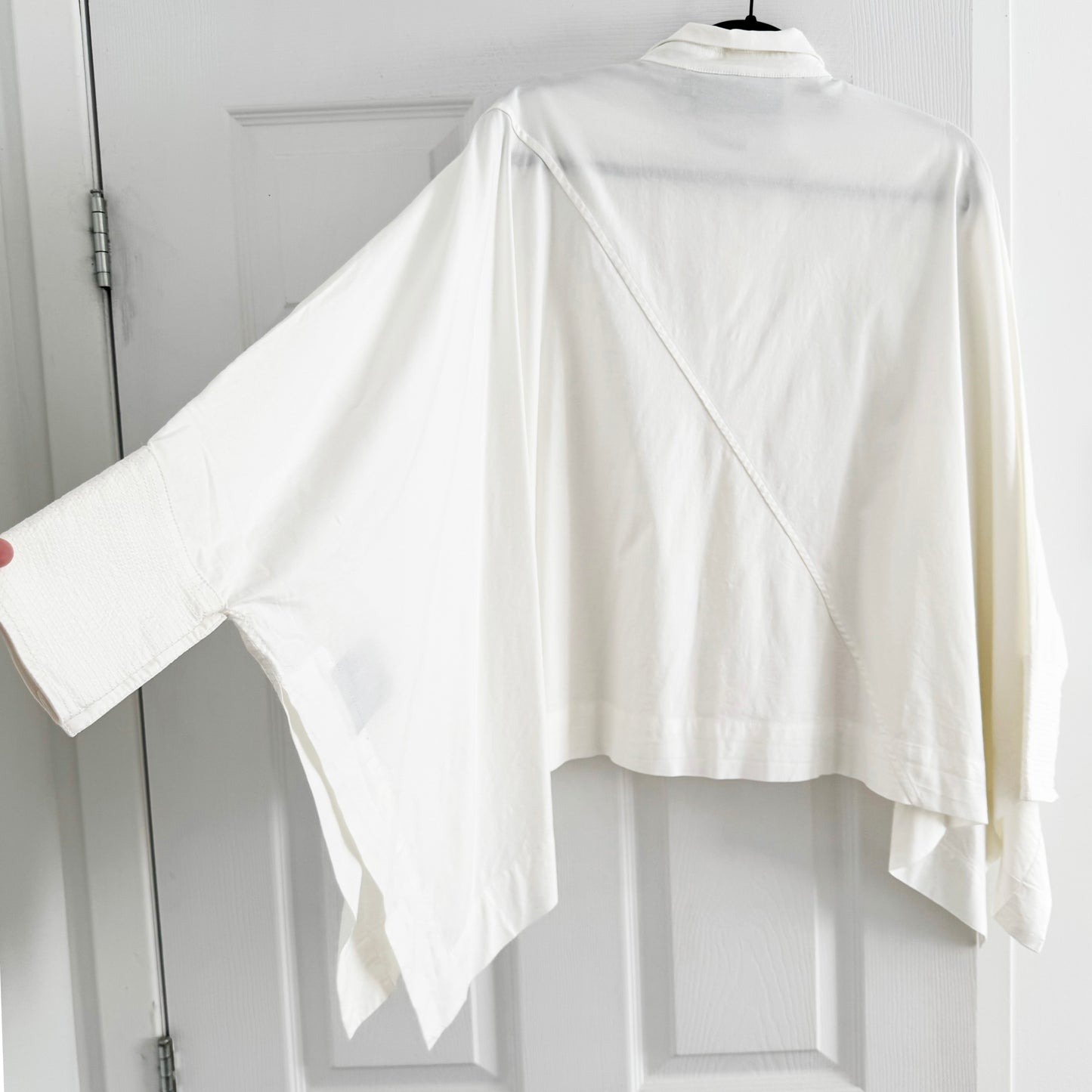 Lauren Bagliore Oversize White Shirt, size Small