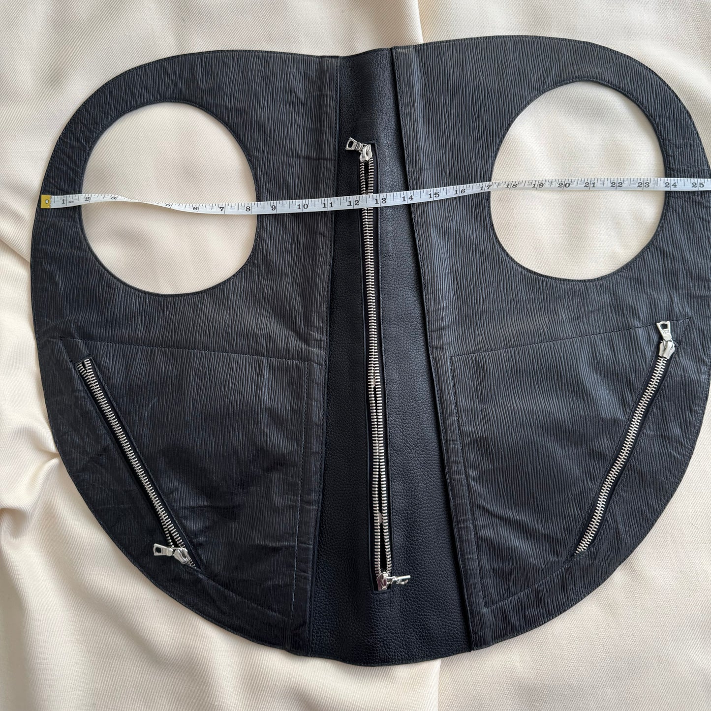 Sac transformable Lauren Bagliore « Body Armour » en cuir embossé lézard